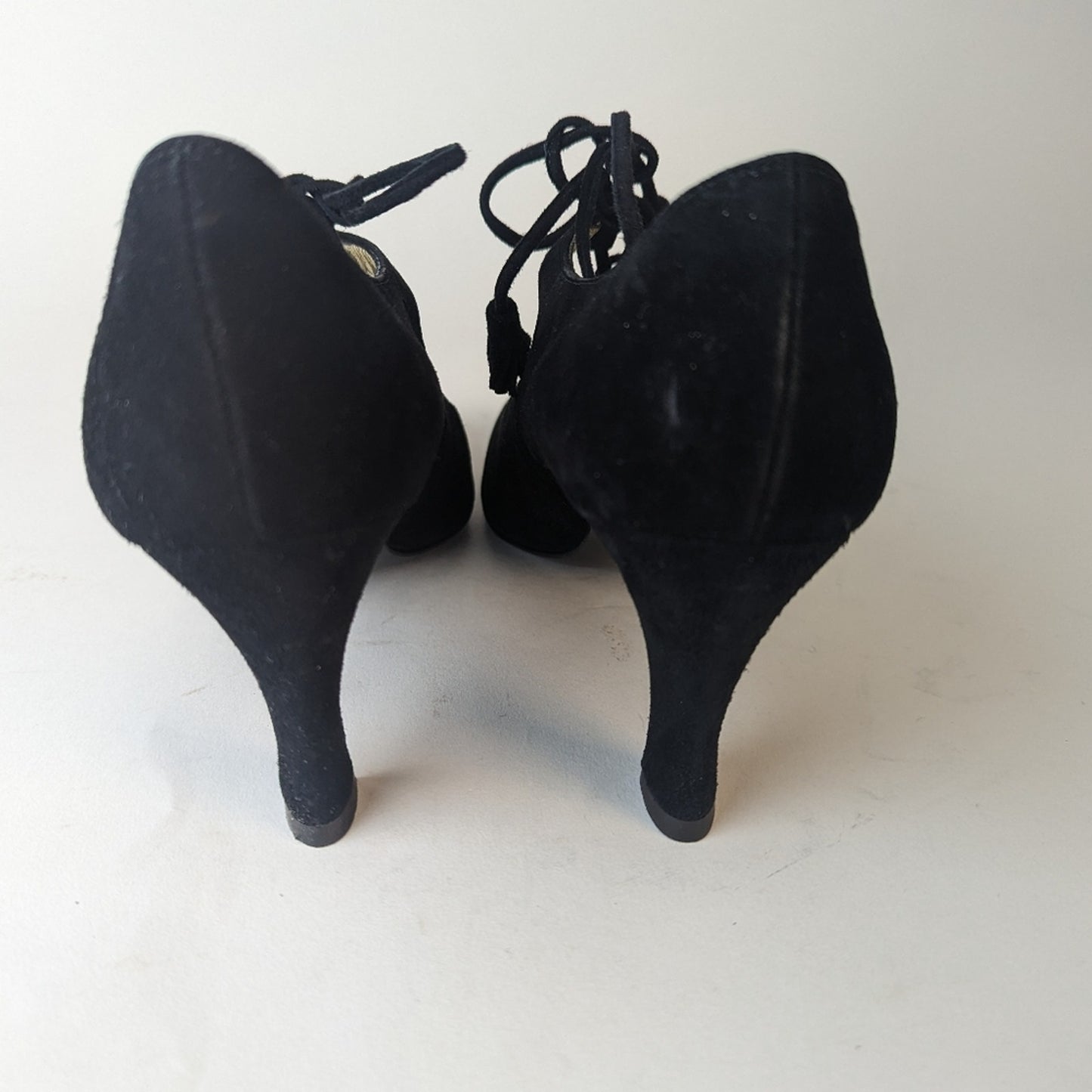 Bruno Magli Tamaia Maglia Black Suede Shoes / 6.5 AAA