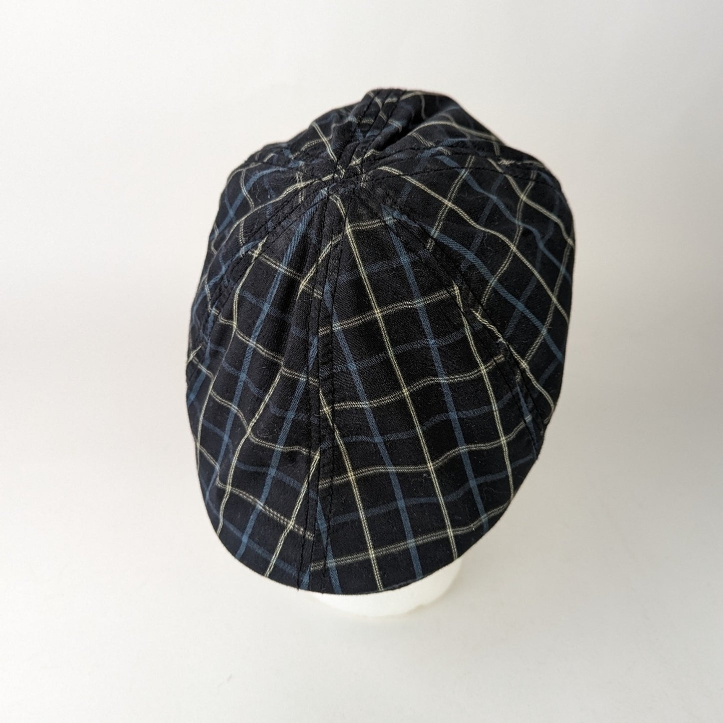 Plaid Newsboy Hat. Small - Medium