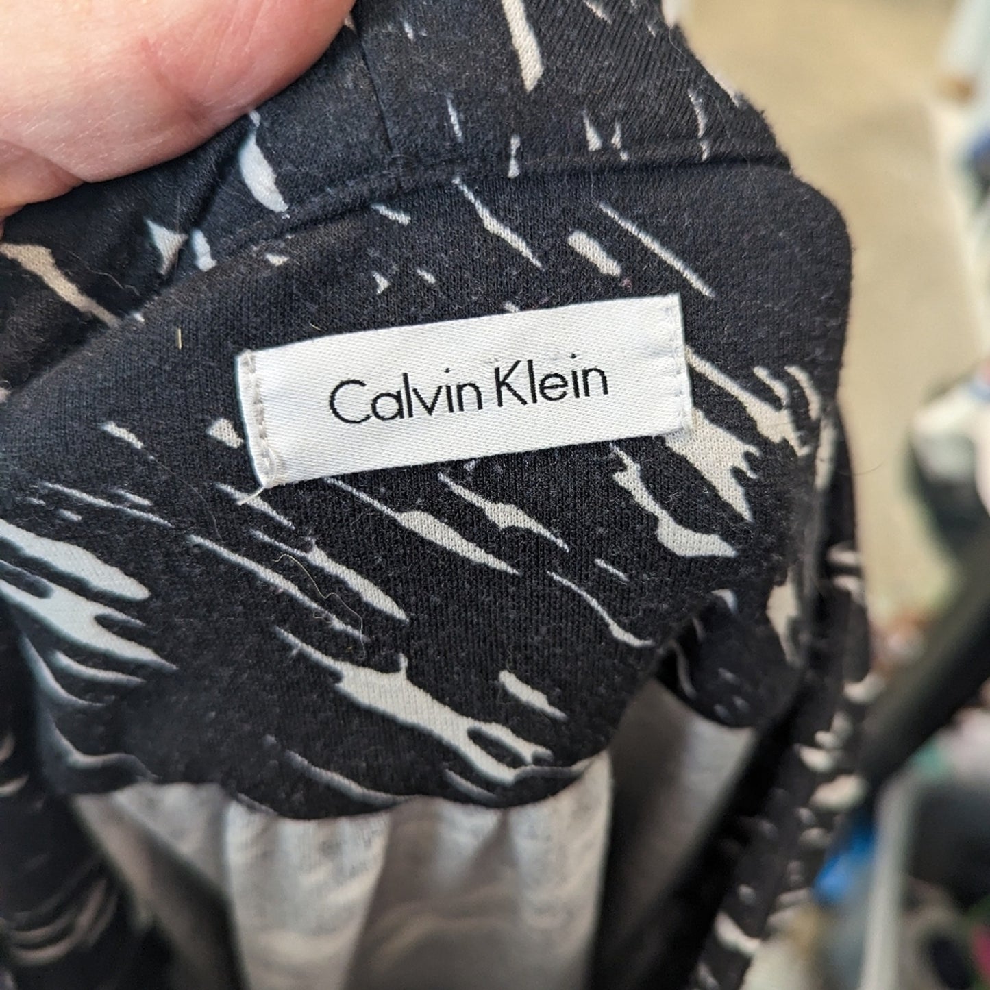 Calvin Klein Abstract Dress M