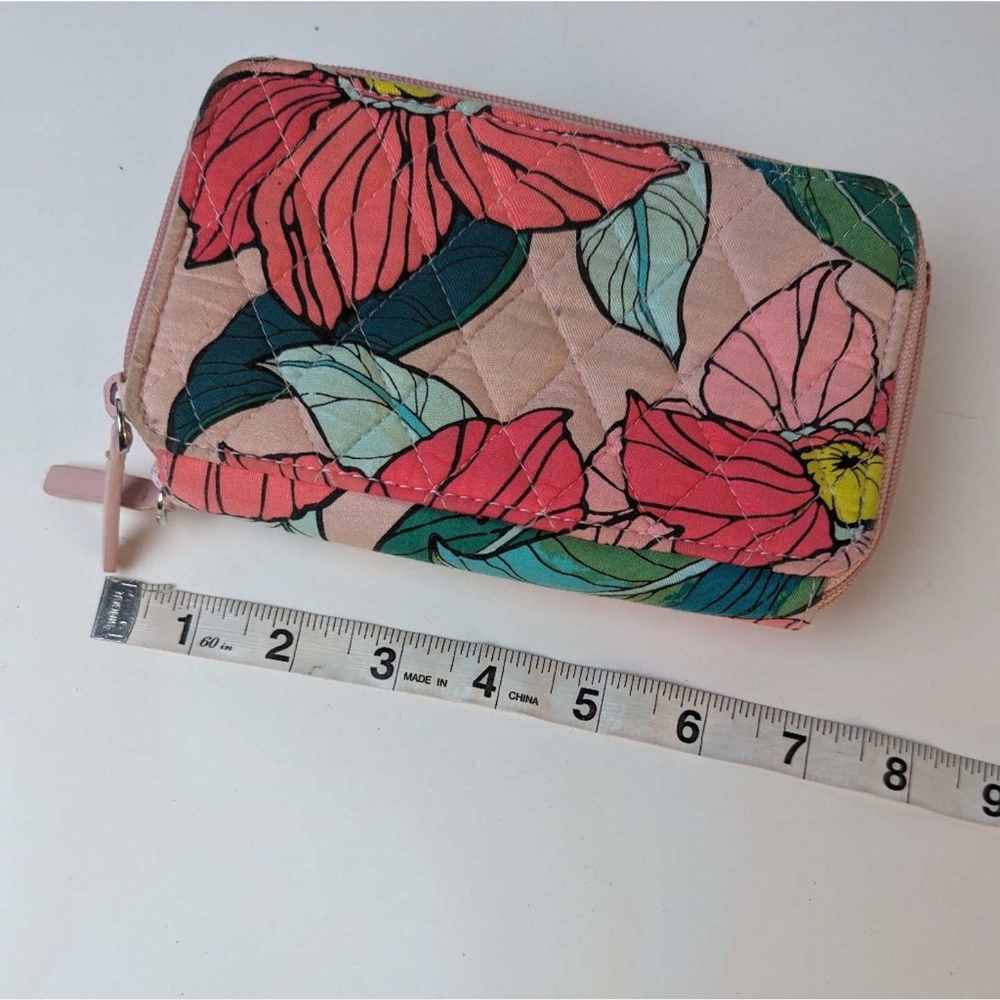 Floral Wallet Wristlet Bag
