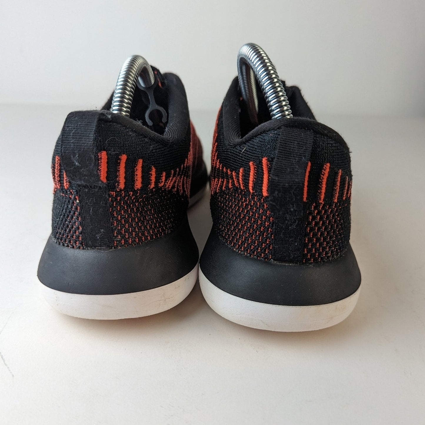 Nike Roshe Flyknit " Black Bright Crimson" - 10
