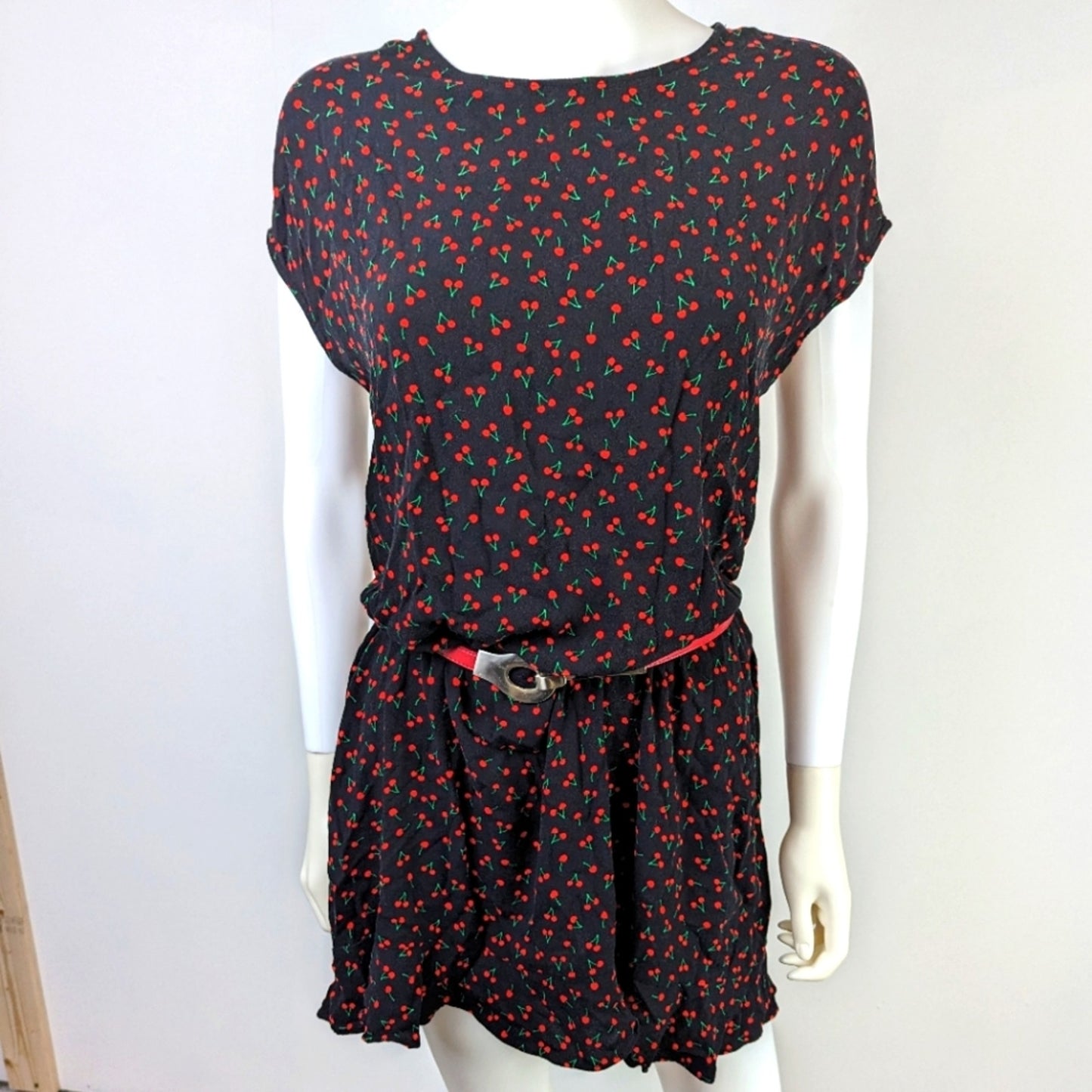 Popsugar Cherry Print Dress