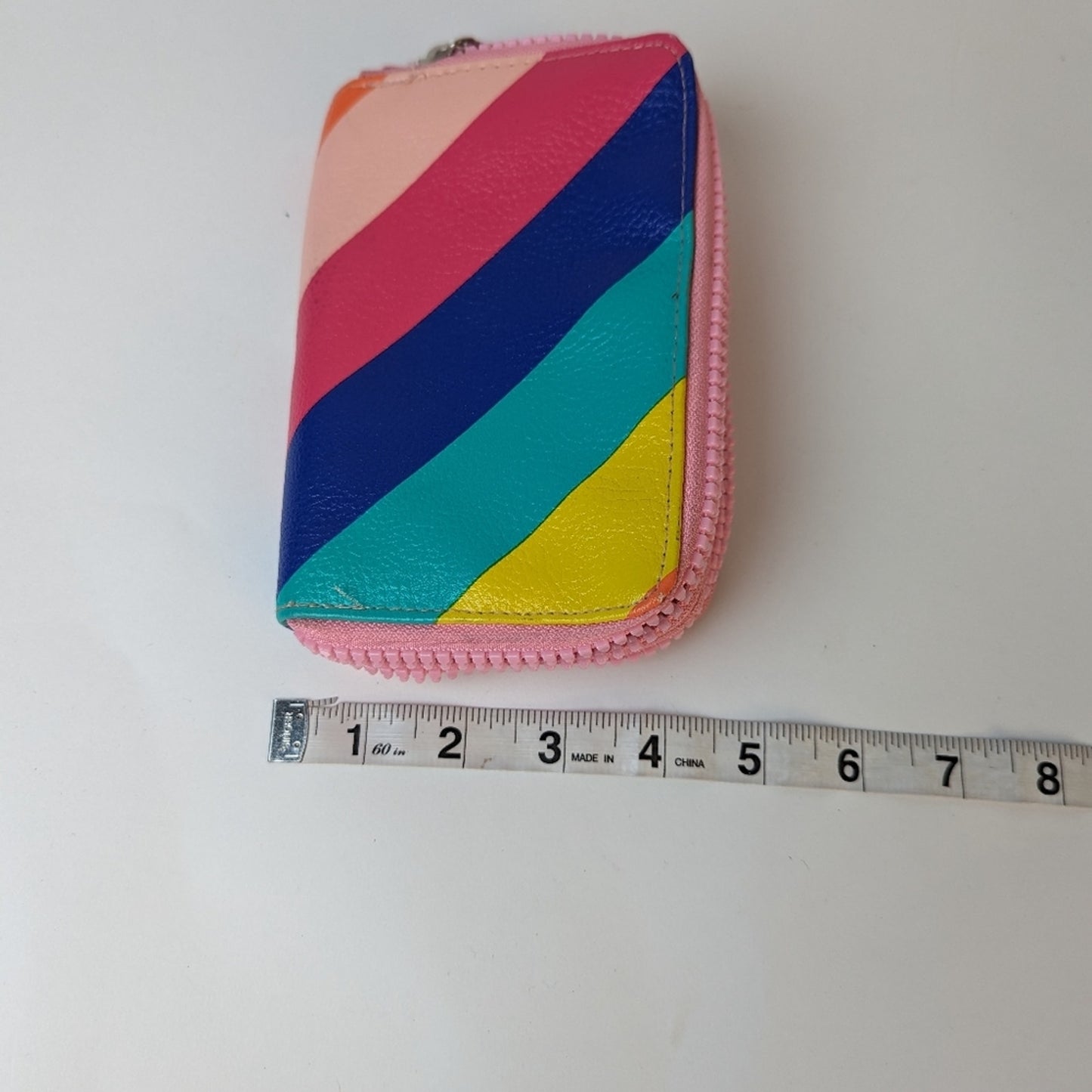 No Boundaries Double Zip Around Wallet
