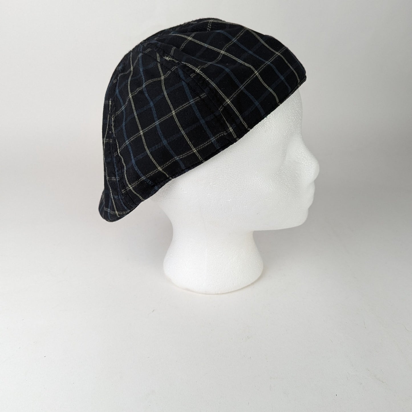 Plaid Newsboy Hat. Small - Medium
