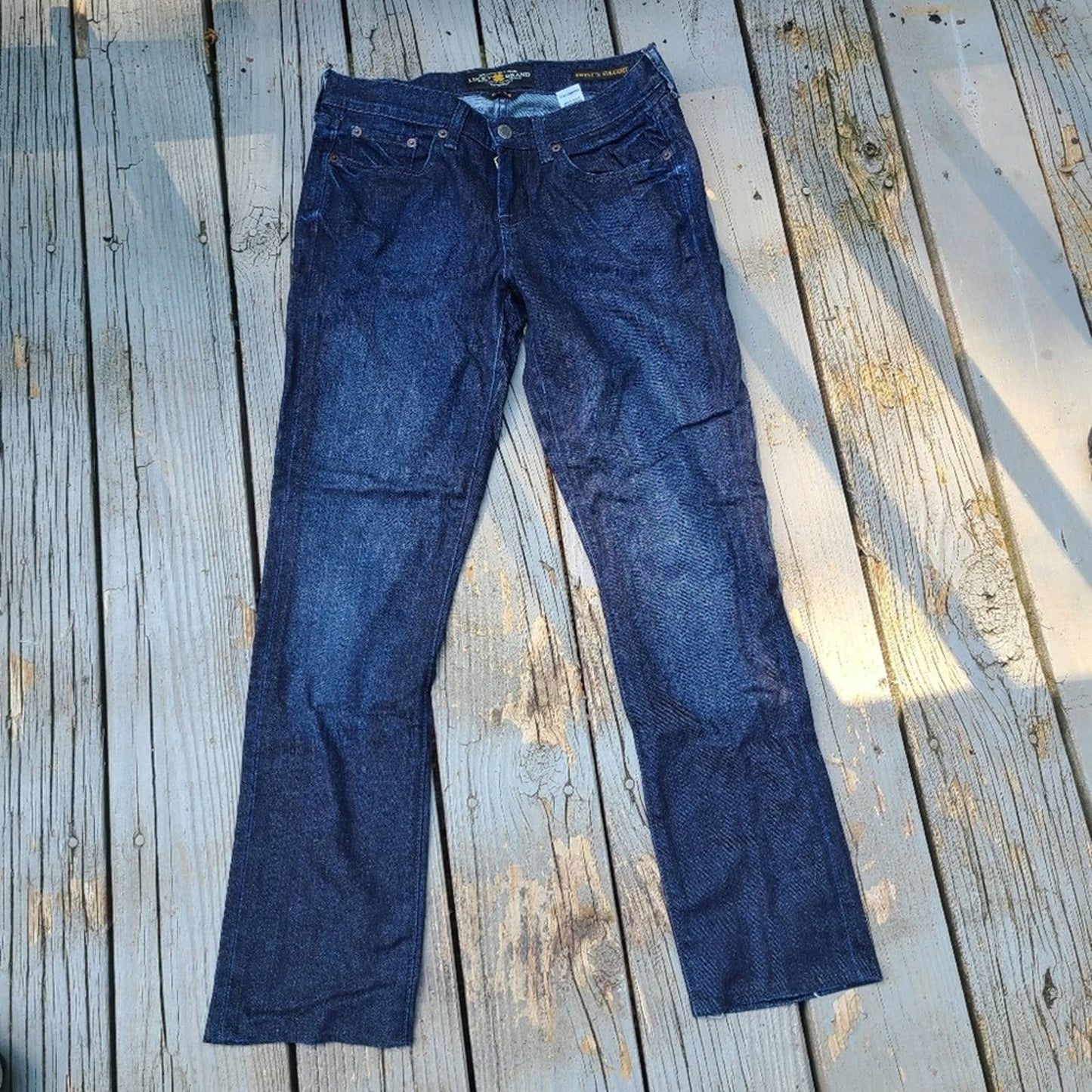 Lucky Brand Mid Rise Sweet Straight Jeans