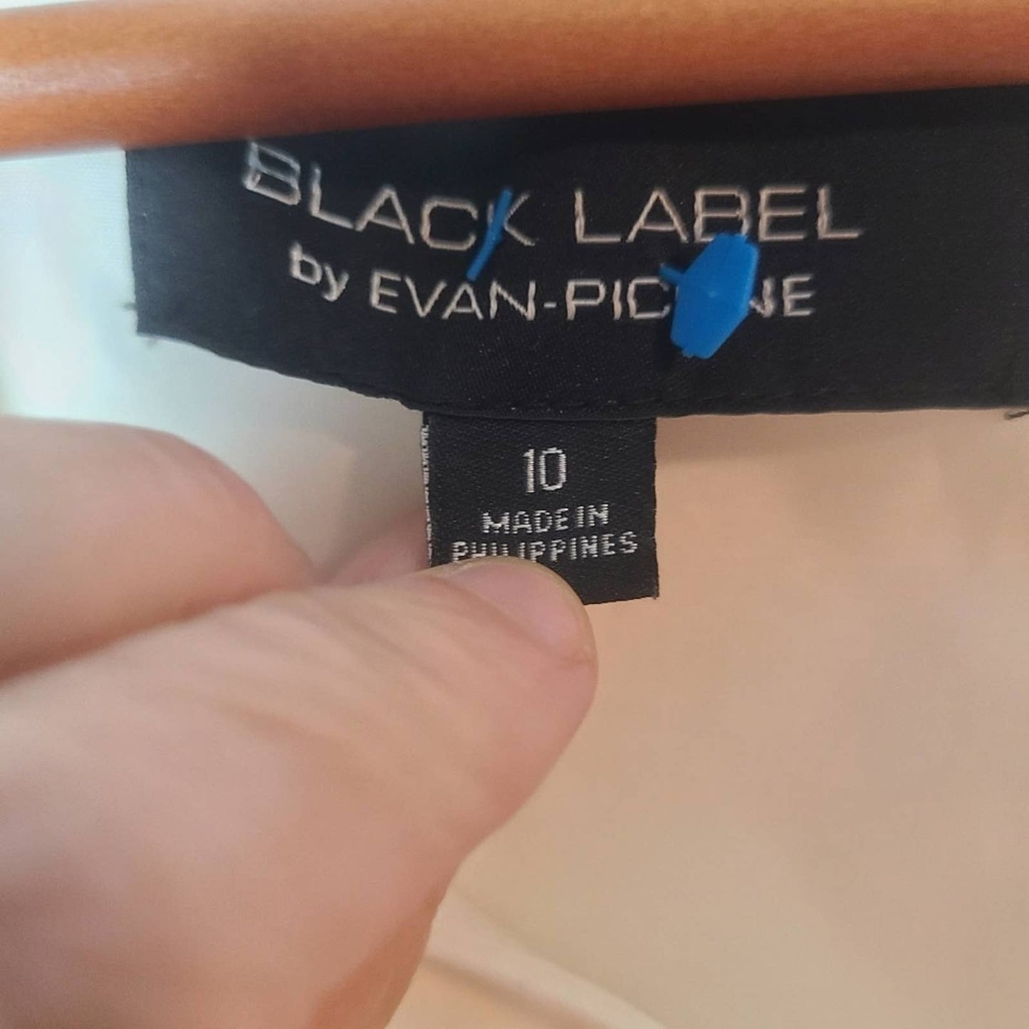 Black Label by Evan Picone Color Block Dress