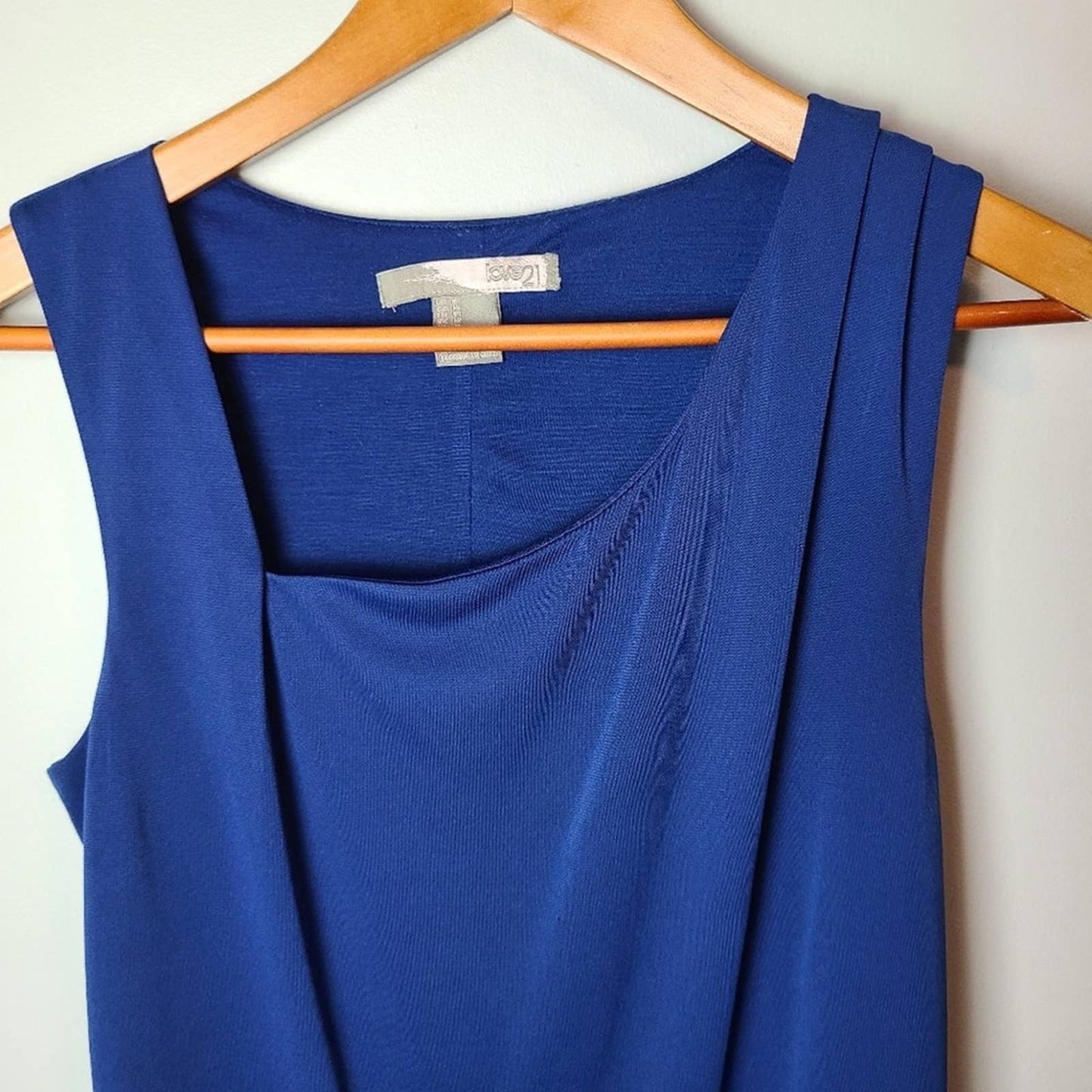 Bright Blue Sheath Dress