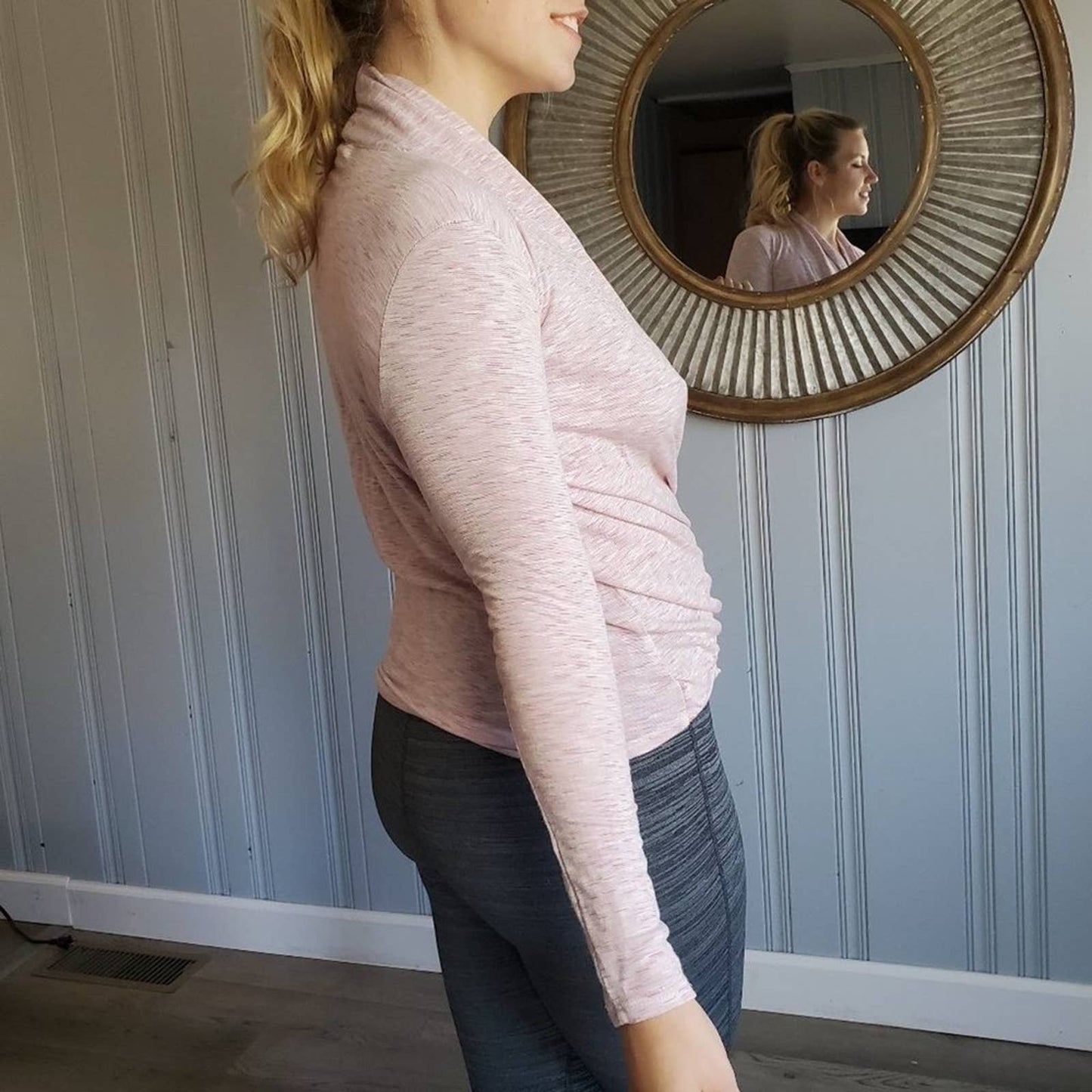 Wrap Front High-low Top │S