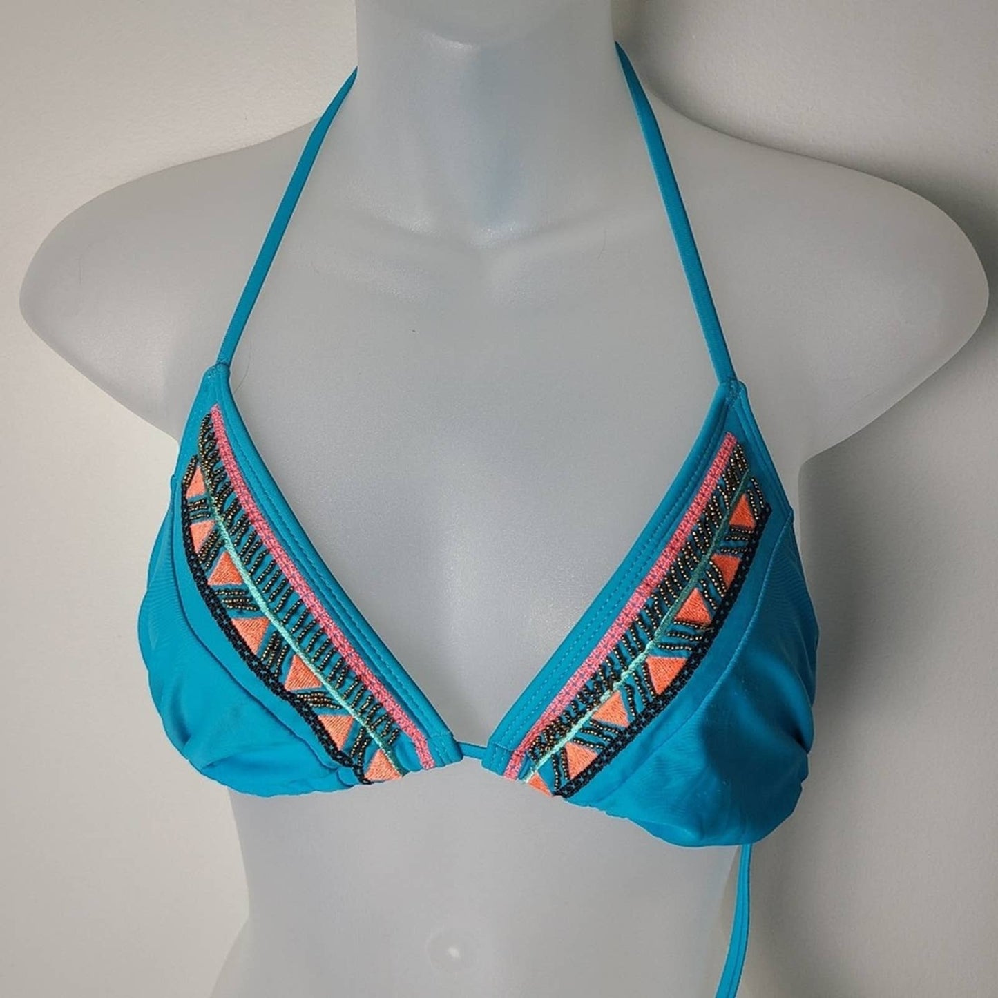 Turquoise Bikini Top