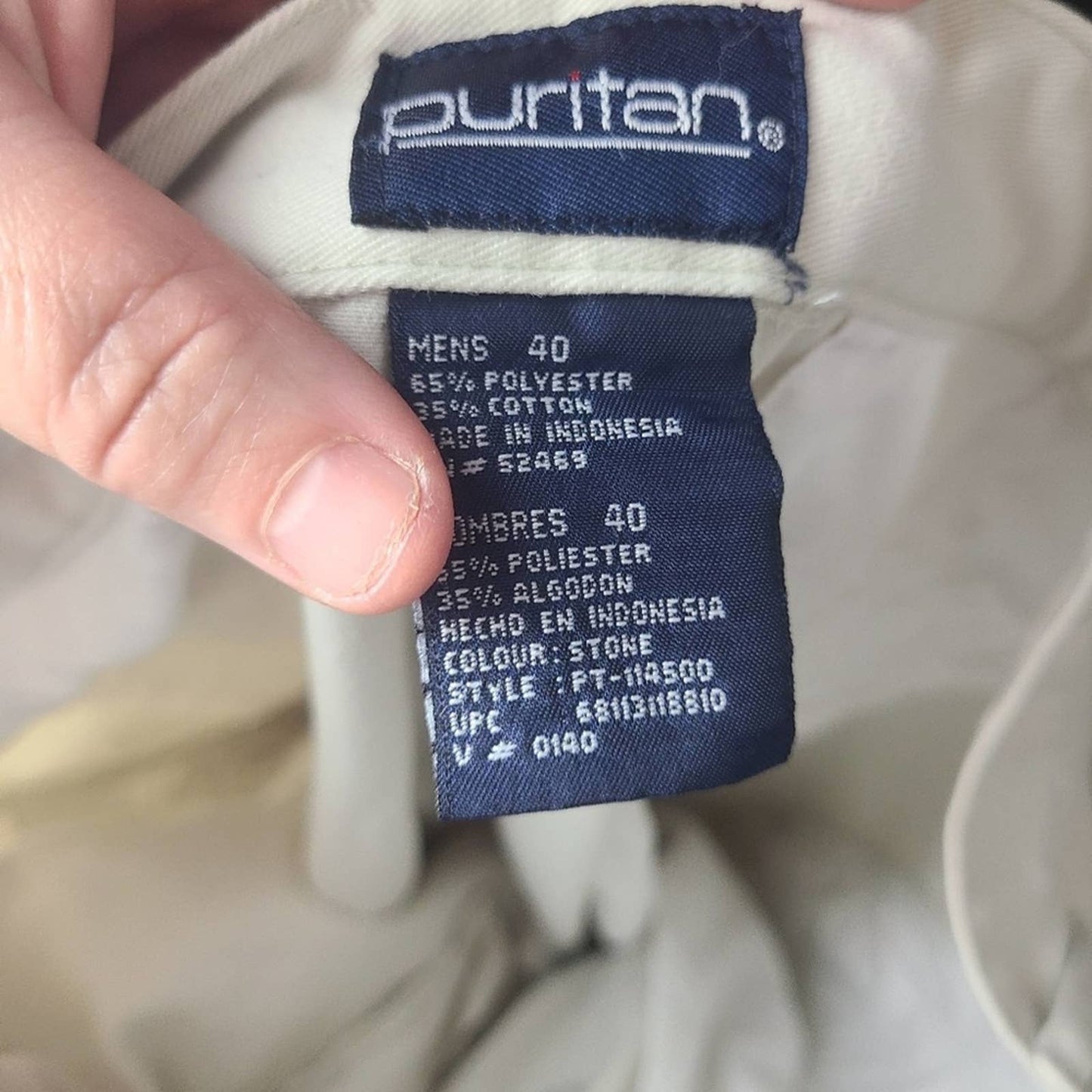 Puritan Mens Khaki Casual Shorts