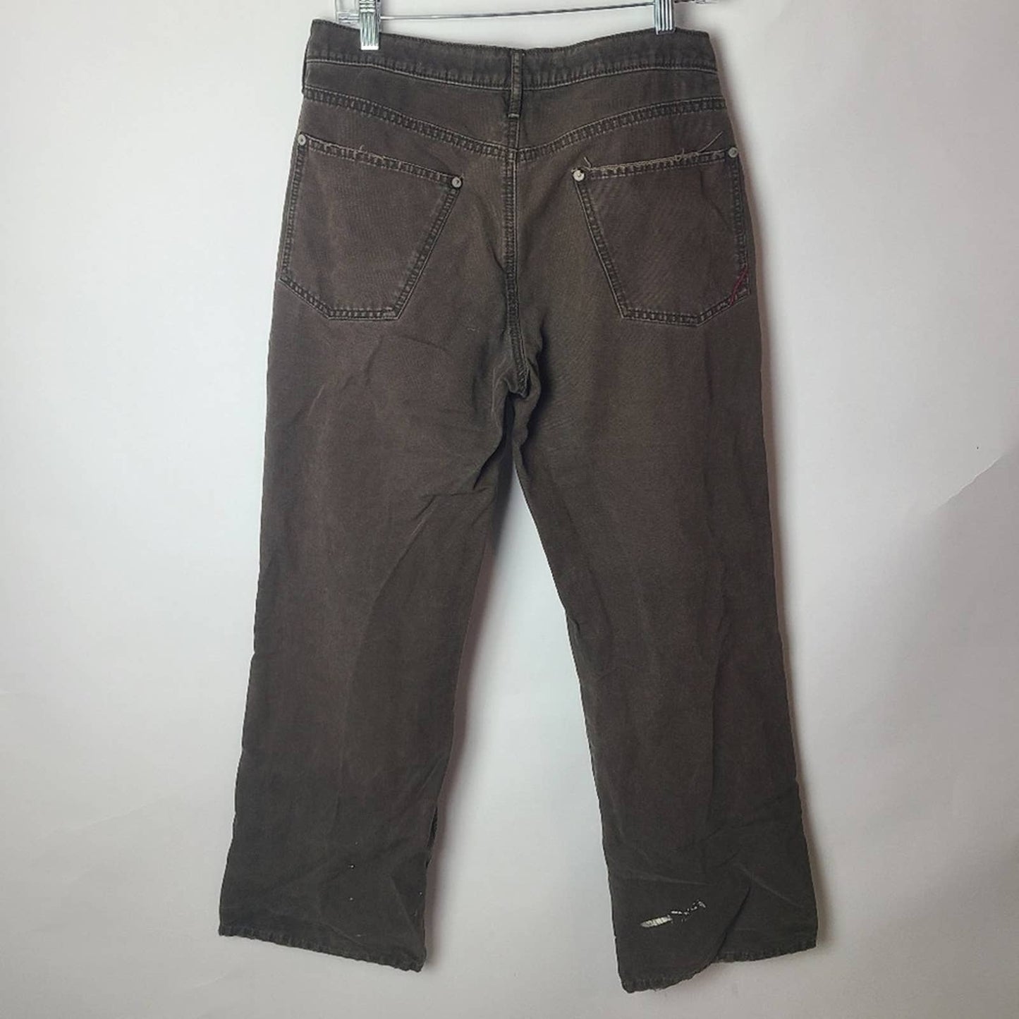 Banana Republic Mens Canvas Button Fly Pants