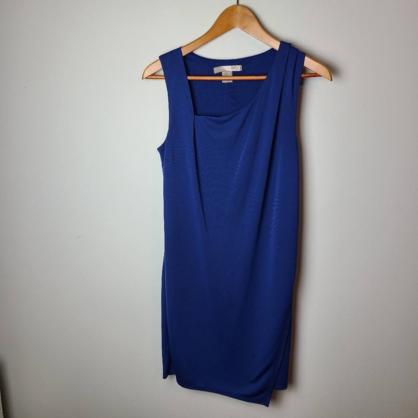 Bright Blue Sheath Dress