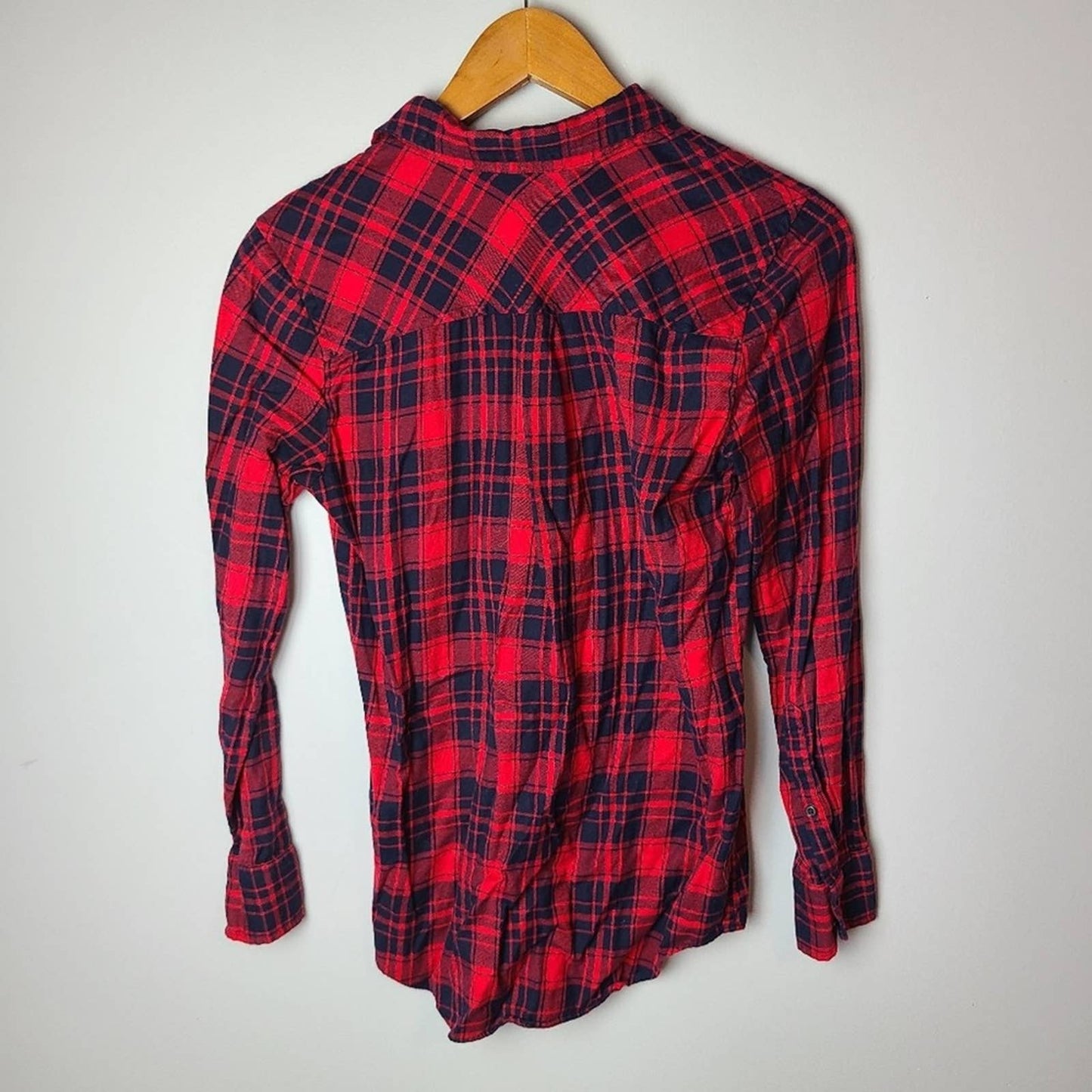 J. Crew Boy Fit Flannel Long Sleeved Shirt - XXS