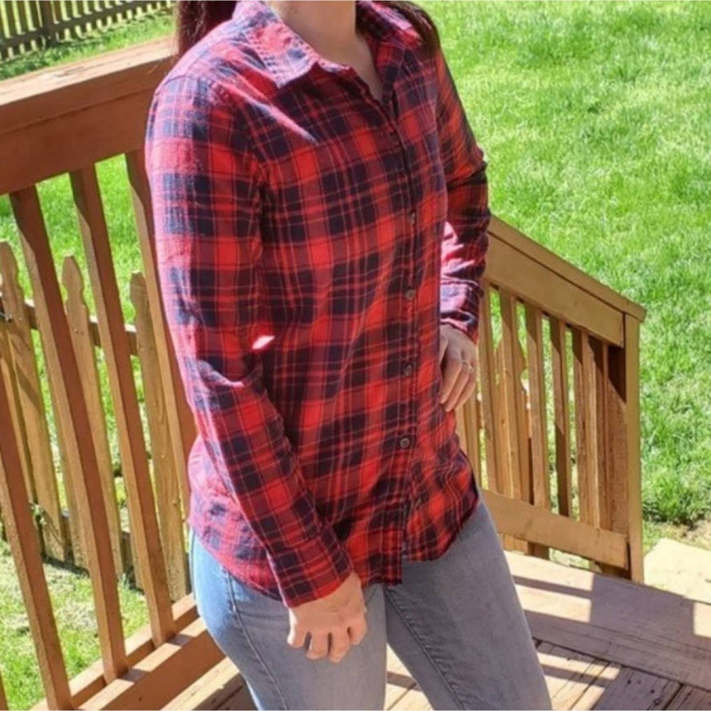 J. Crew Boy Fit Flannel Long Sleeved Shirt - XXS