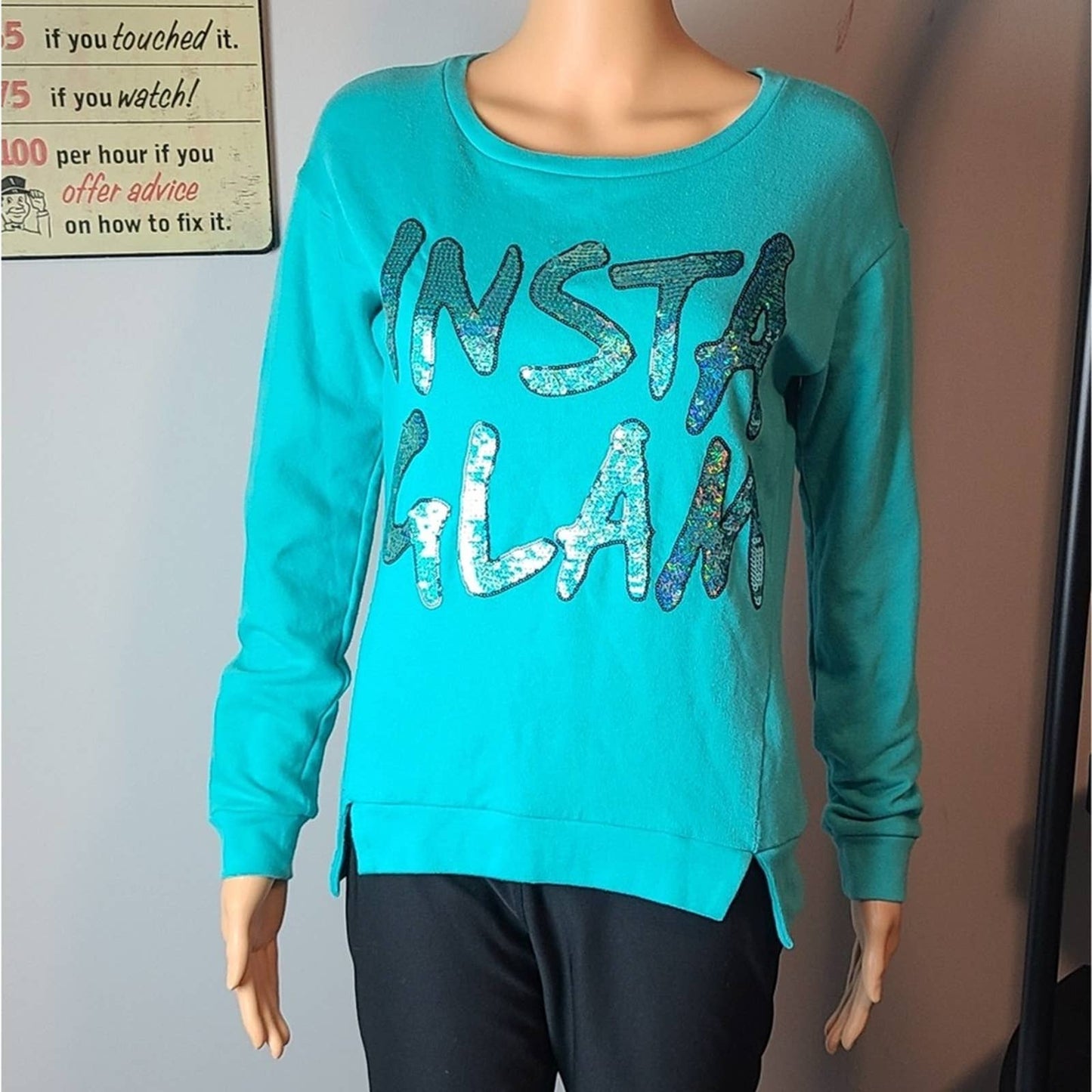 Juicy Couture "Insta Glam" Sequined Sweater