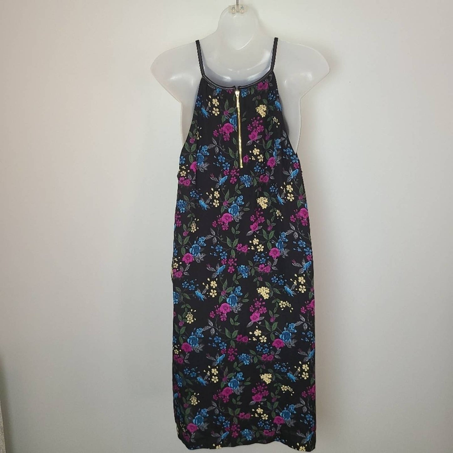 Kensie New with Tag sleeveless bird floral dress