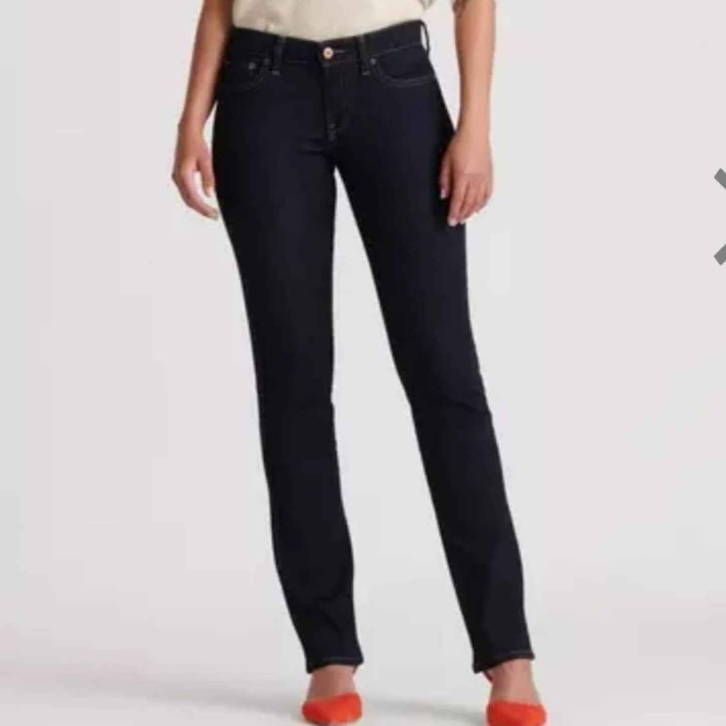 Lucky Brand Mid Rise Sweet Straight Jeans