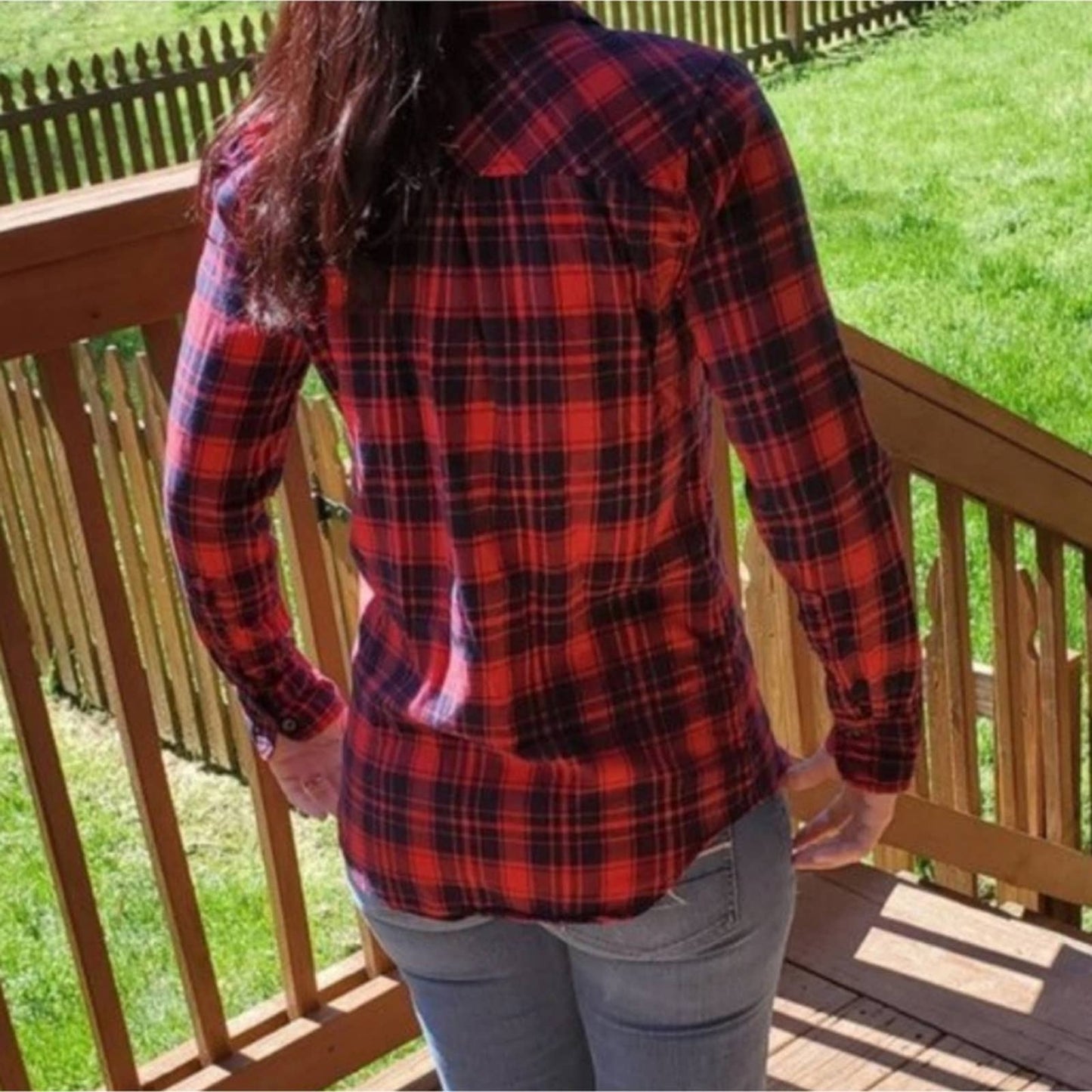 J. Crew Boy Fit Flannel Long Sleeved Shirt - XXS
