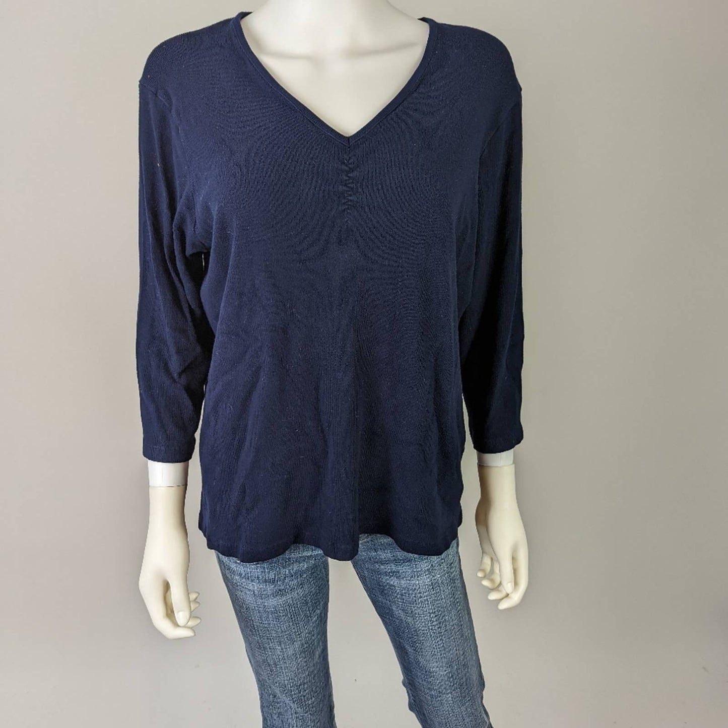 Lauren Ralph Lauren Blue Shirt 1X
