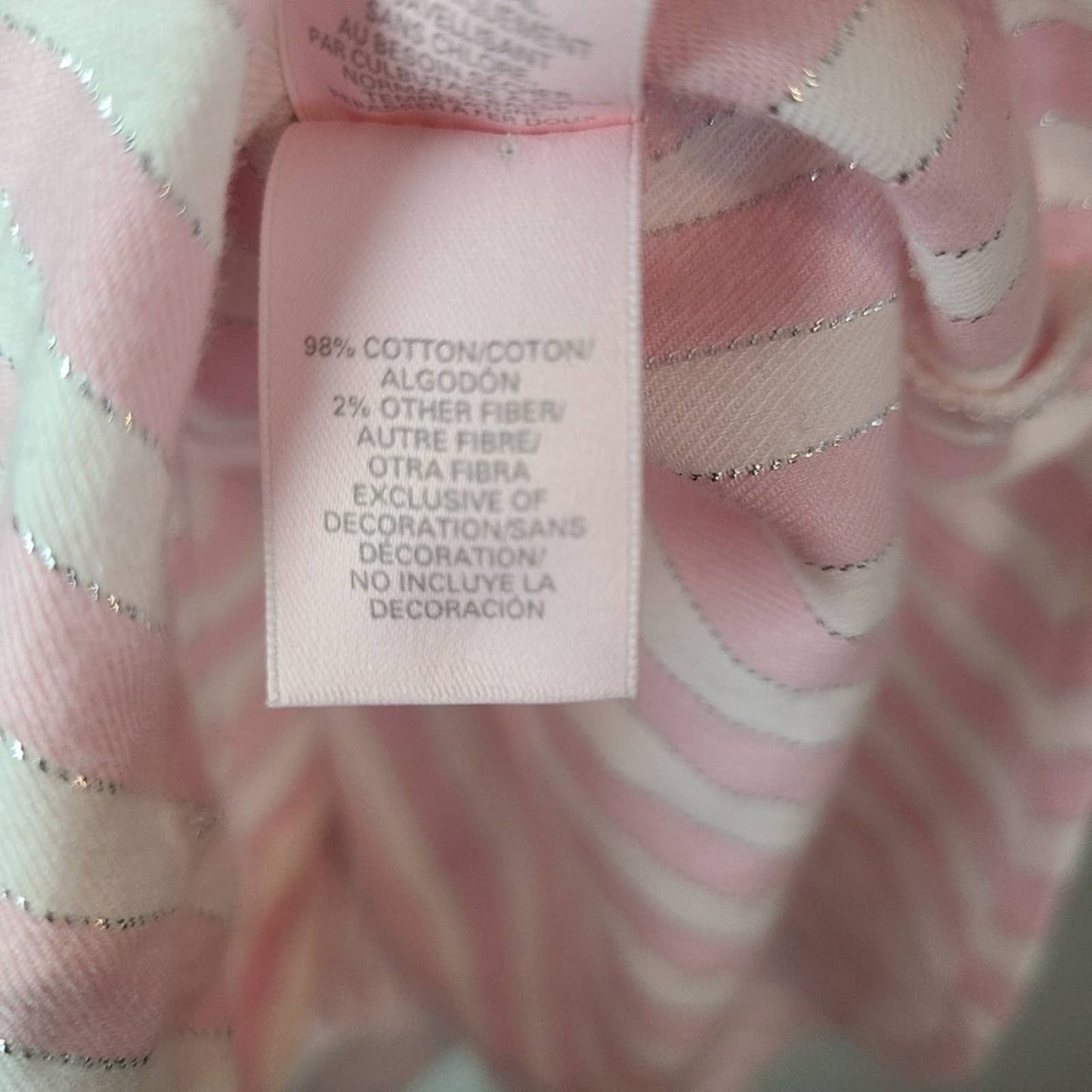 Victoria's Secret Pink and white striped shirt
