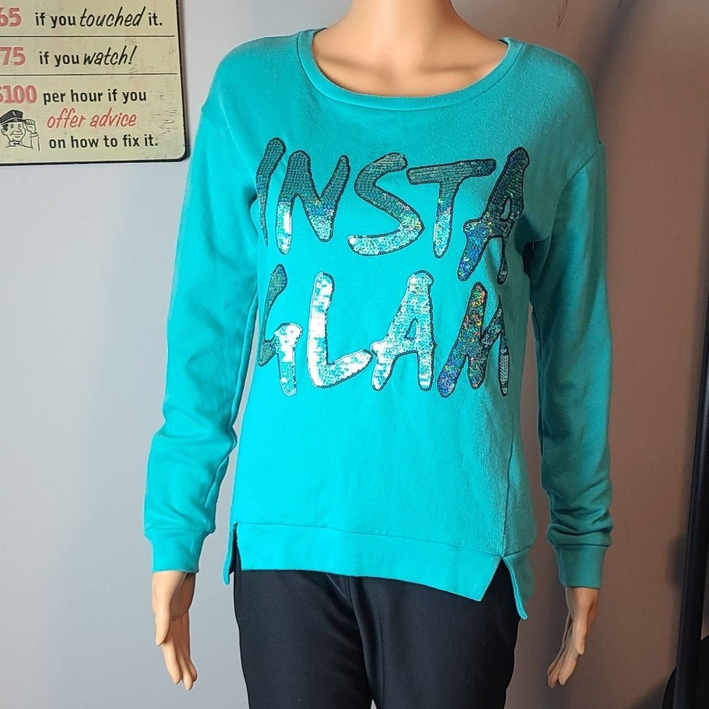 Juicy Couture "Insta Glam" Sequined Sweater