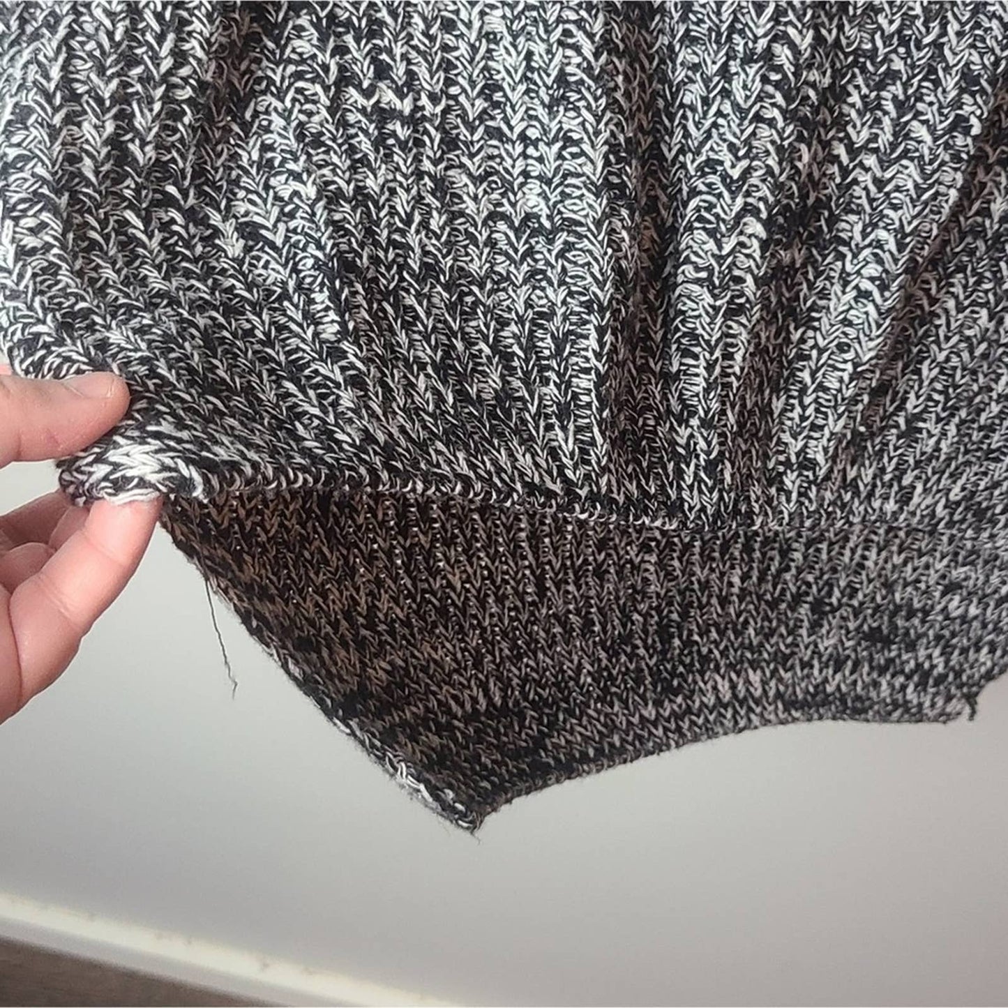 Shein Marbled Knit Sweater