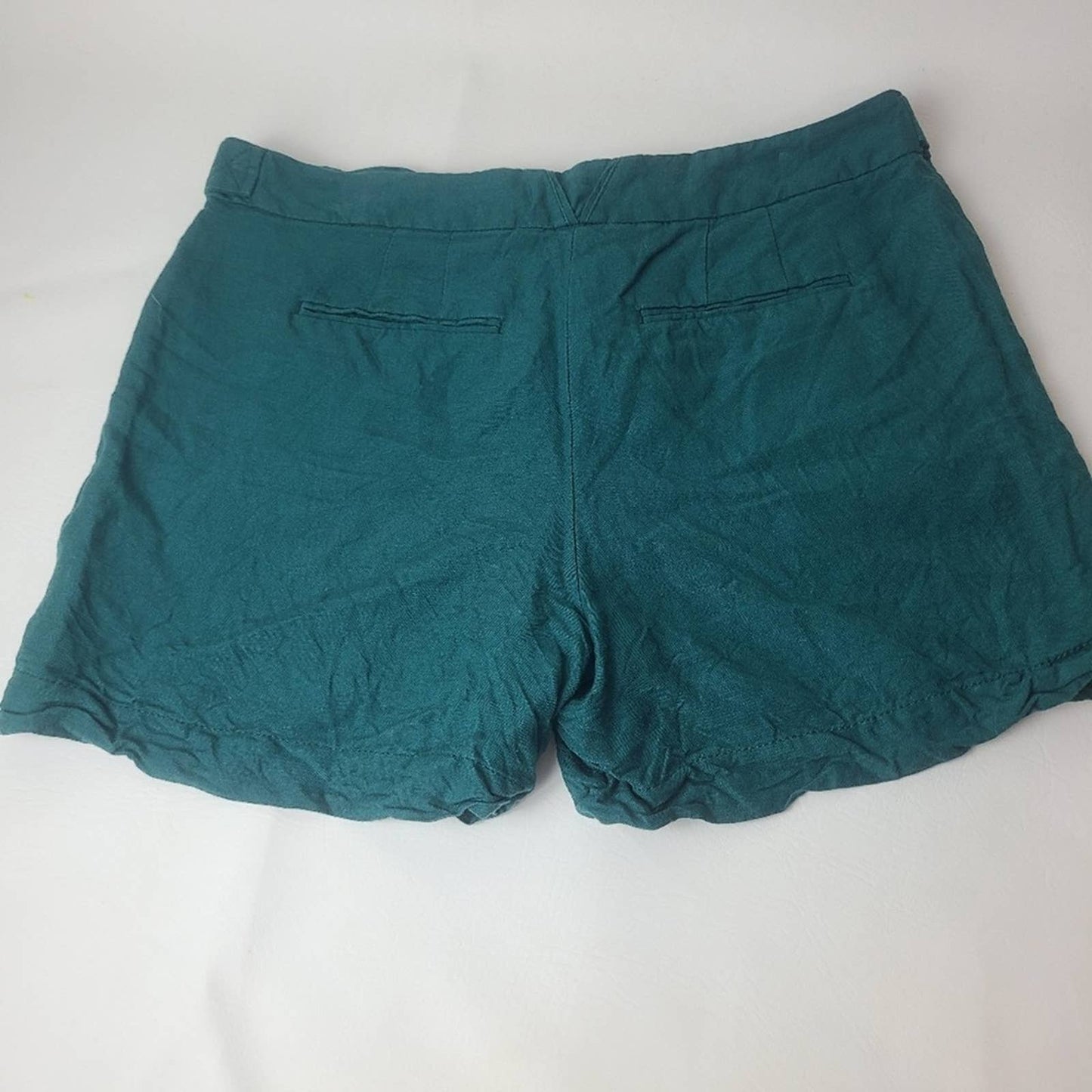 White House I Black Market Linen Shorts