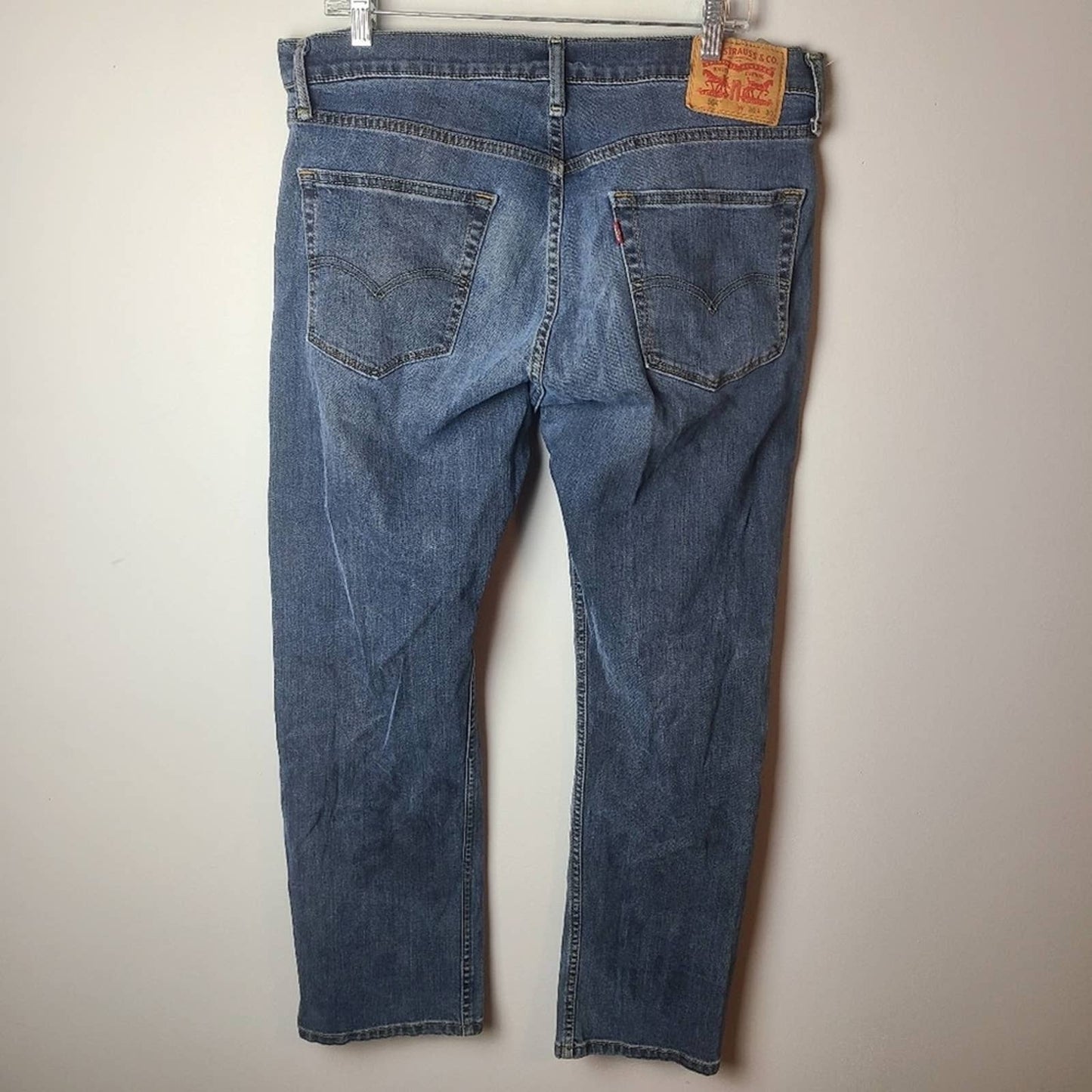 Levi's 504 Regular Fit Straight Leg Jeans