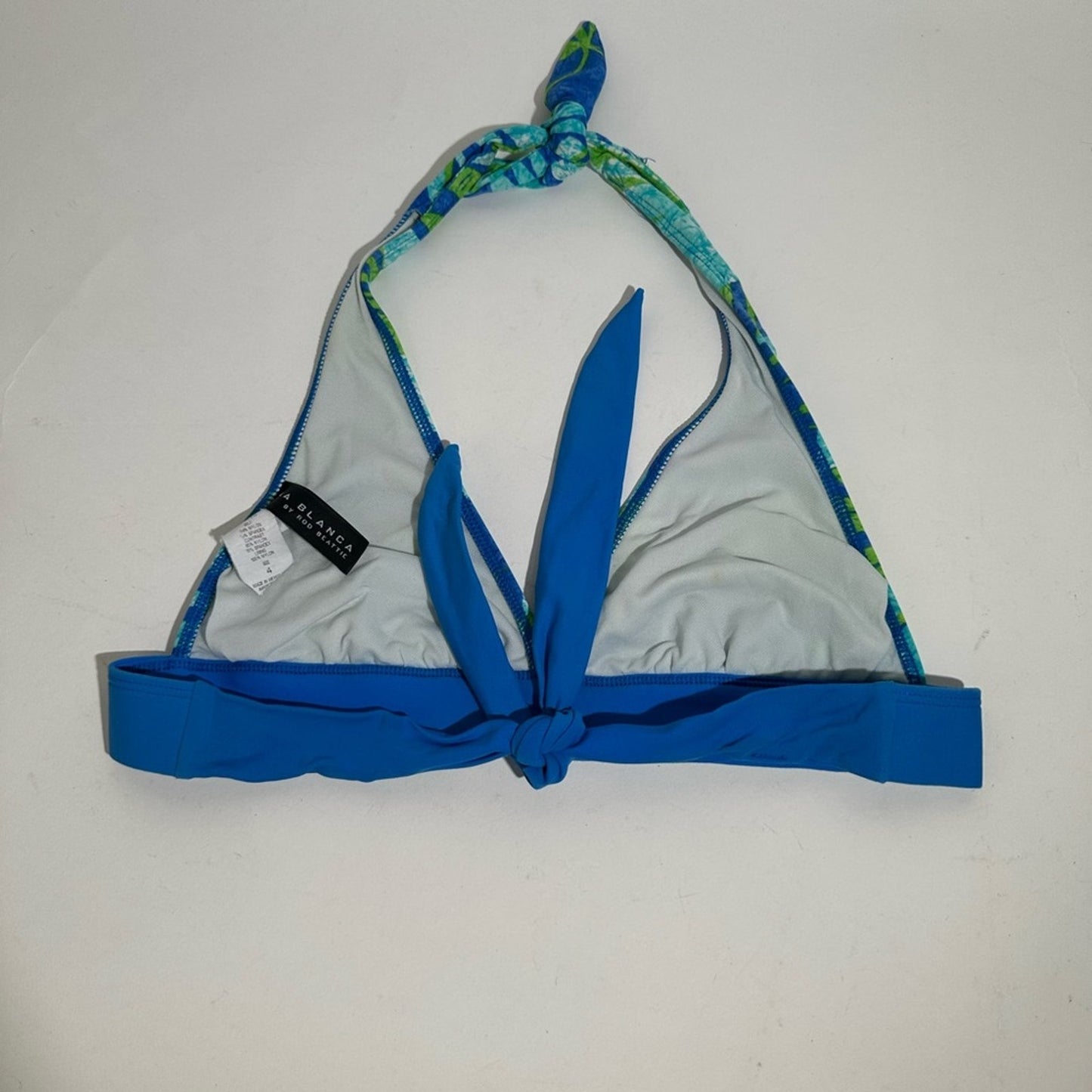La Blanca by Rod Beattie Halter Swim Top