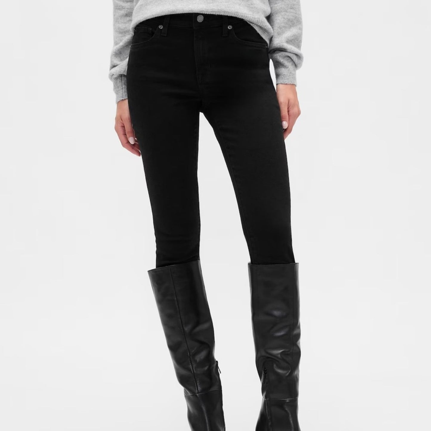 Women’s Mid Rise Black Pants