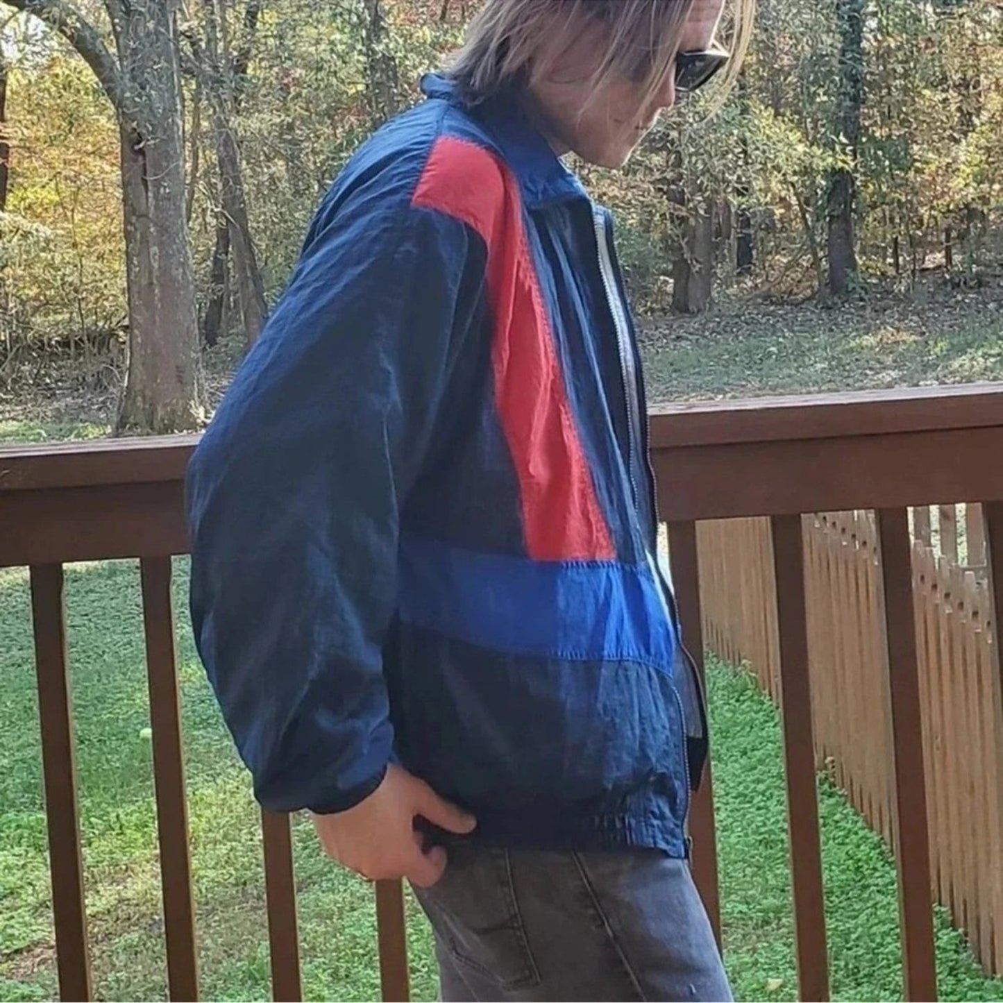 Vintage 80’s Color Block Track Jacket