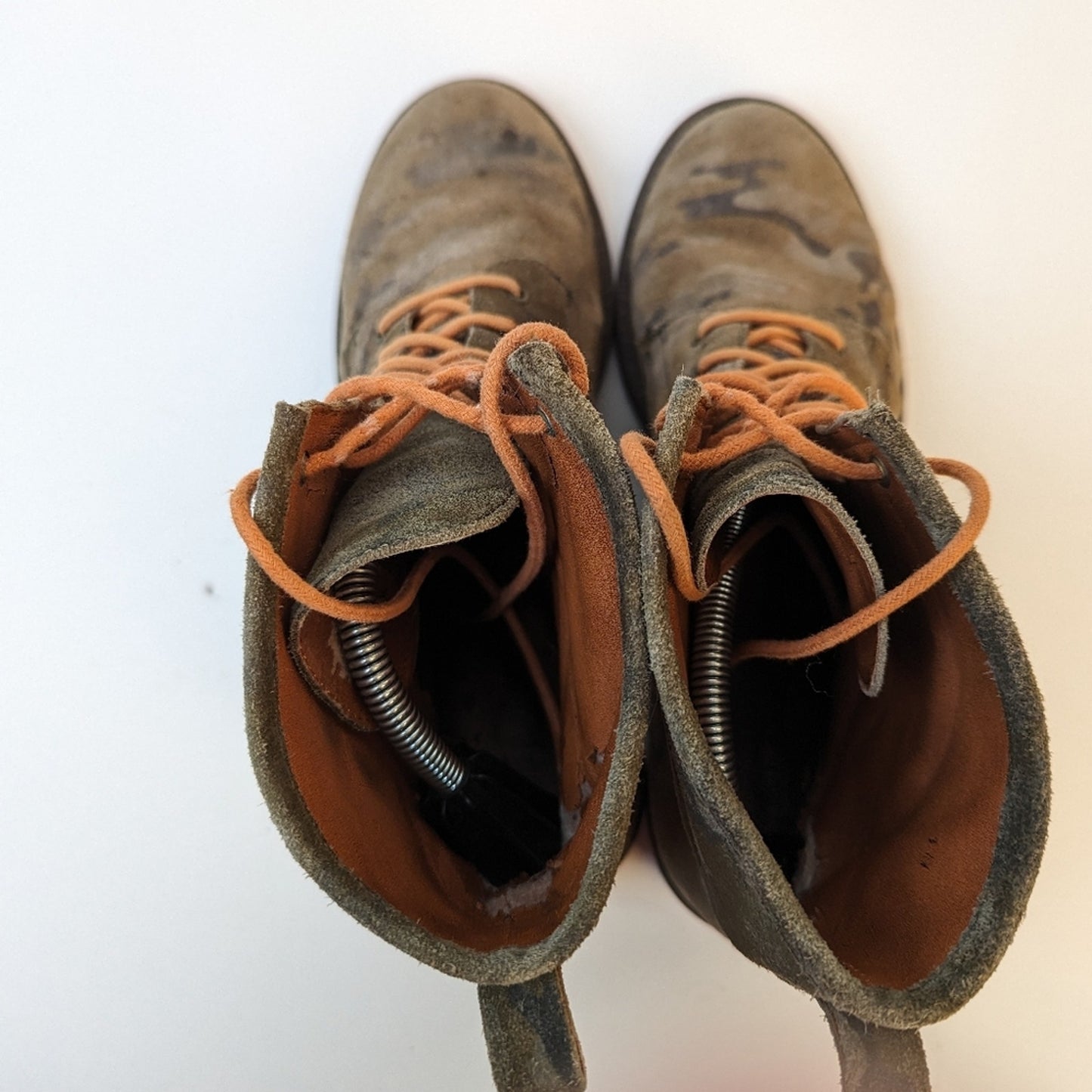 Lucky Brand Camo Combat Boots
