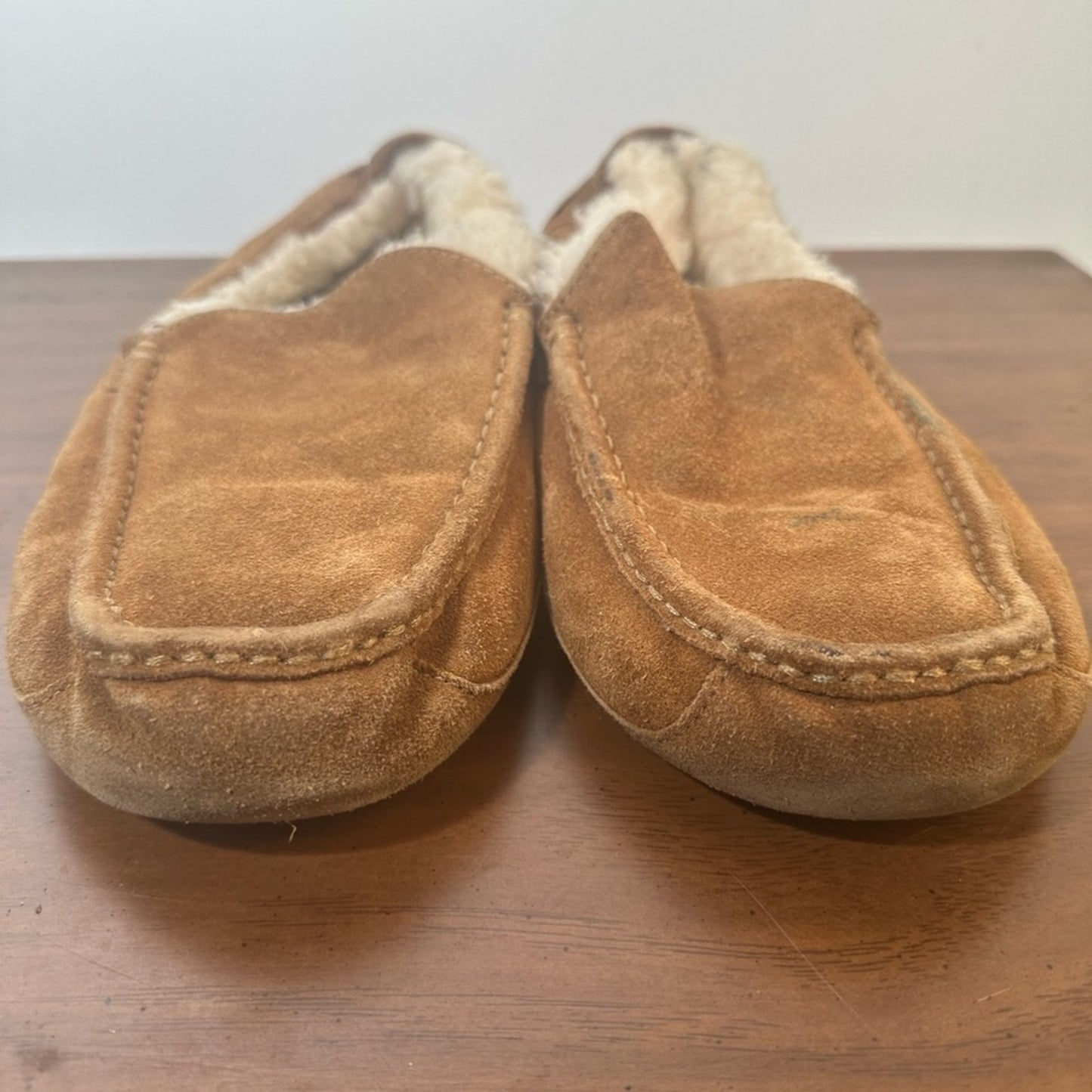 Men's Tan Suede UGG Loafers Slippers. 11.5-12