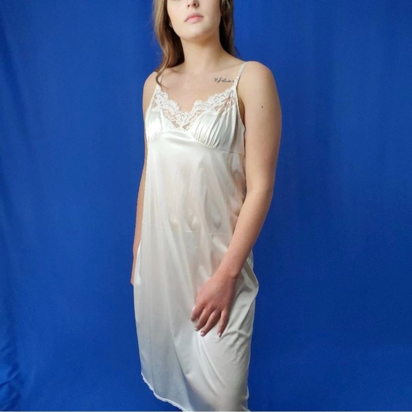 Vintage Vassarette Slip Dress - Medium