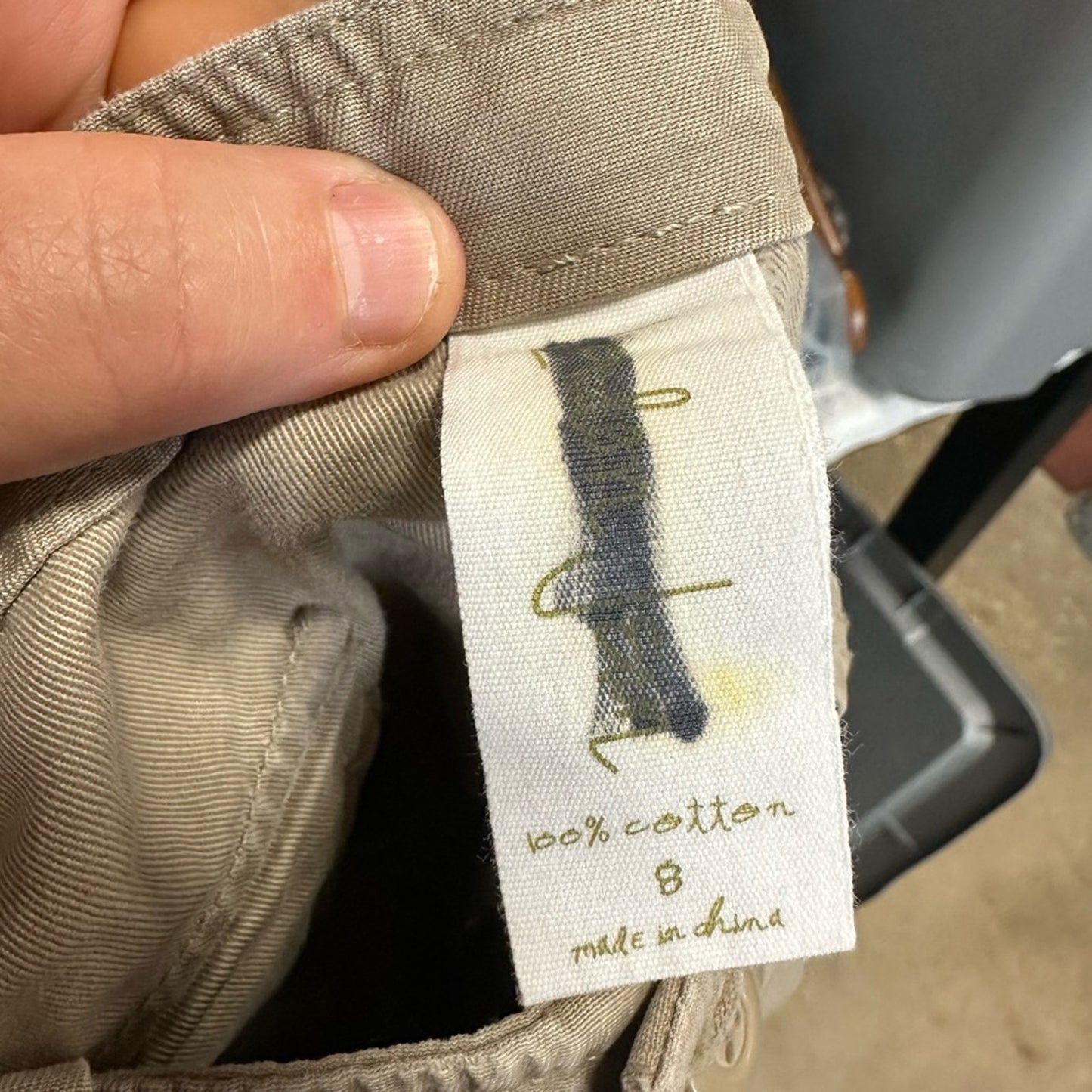 Women’s Tan Cargo Pants