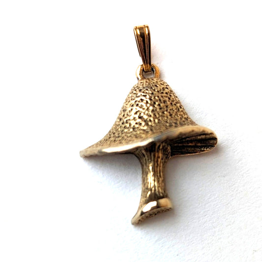 Vintage 70's Sarah Coventry Mushroom Pendant