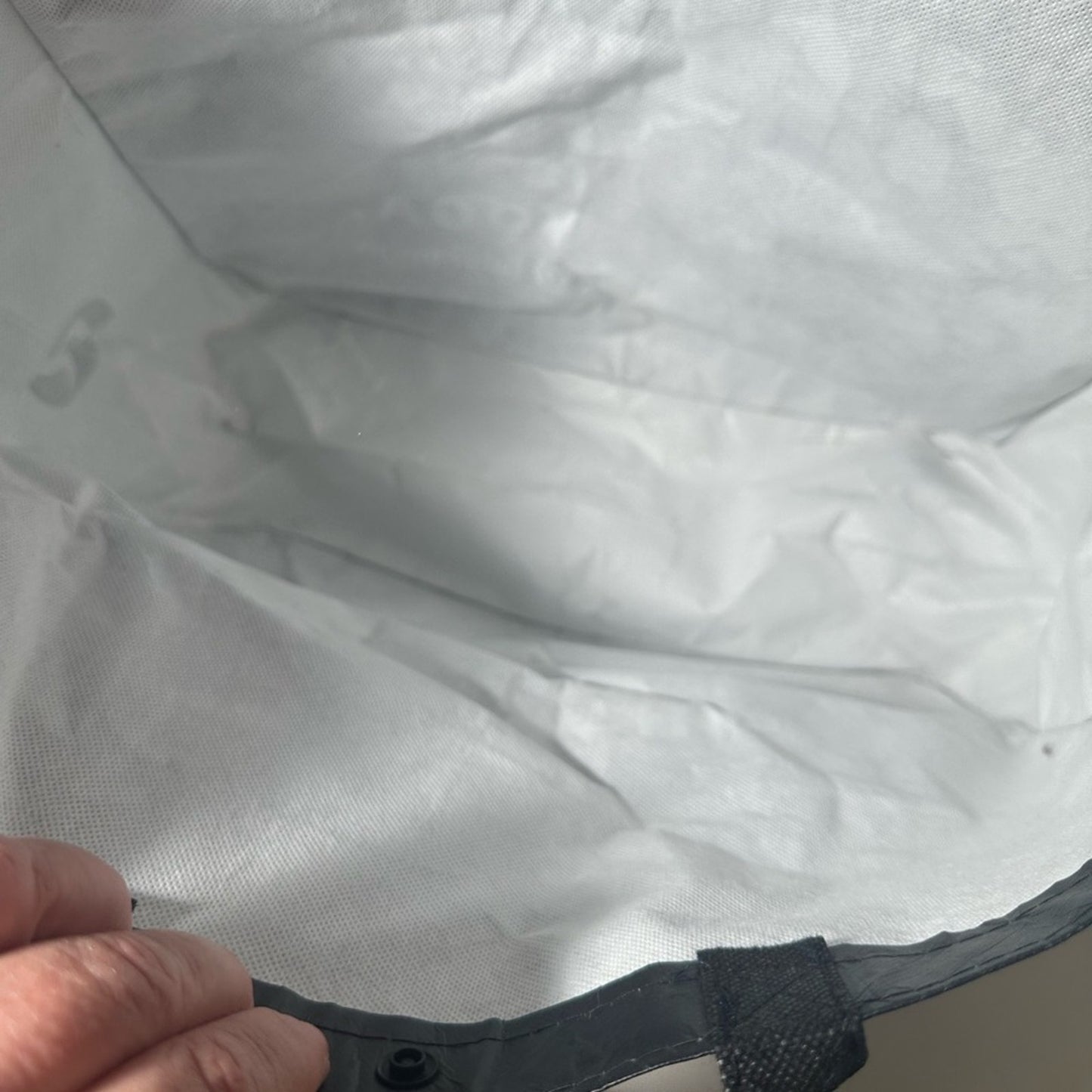 Lululemon Athletica Black and Silver Modern Tote