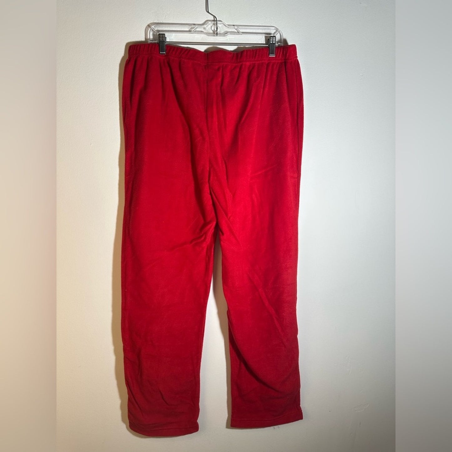 NWOT Cream and Red Pajama Set