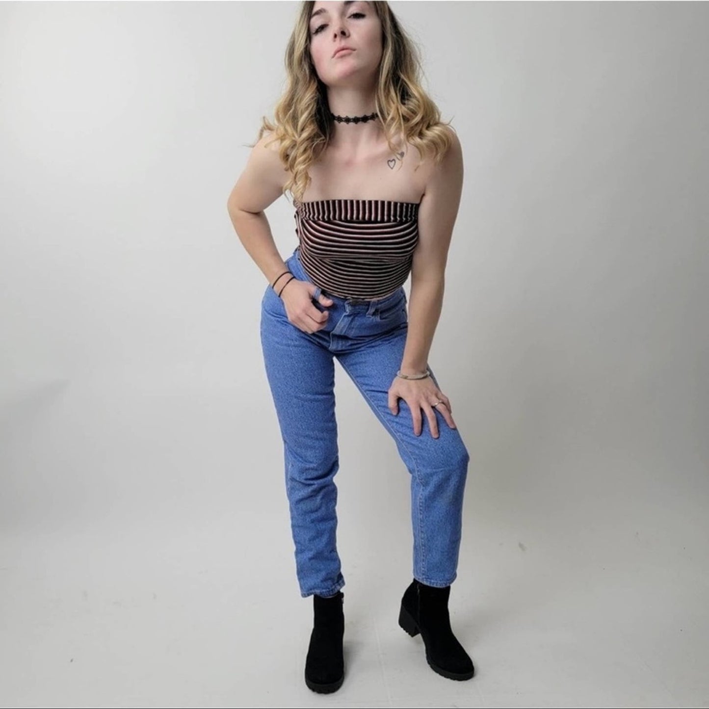 Vintage Mom Classic Blue Women's Jeans