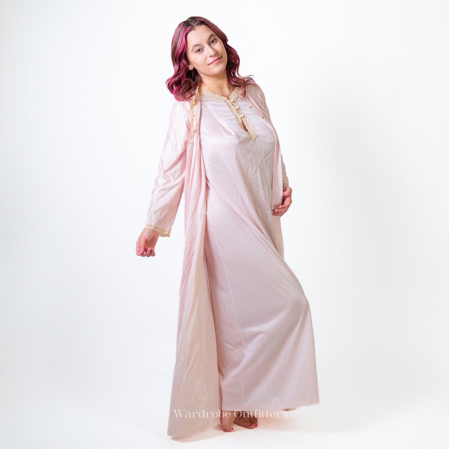 Vintage 60's Dixie Belle Nightgown and Robe