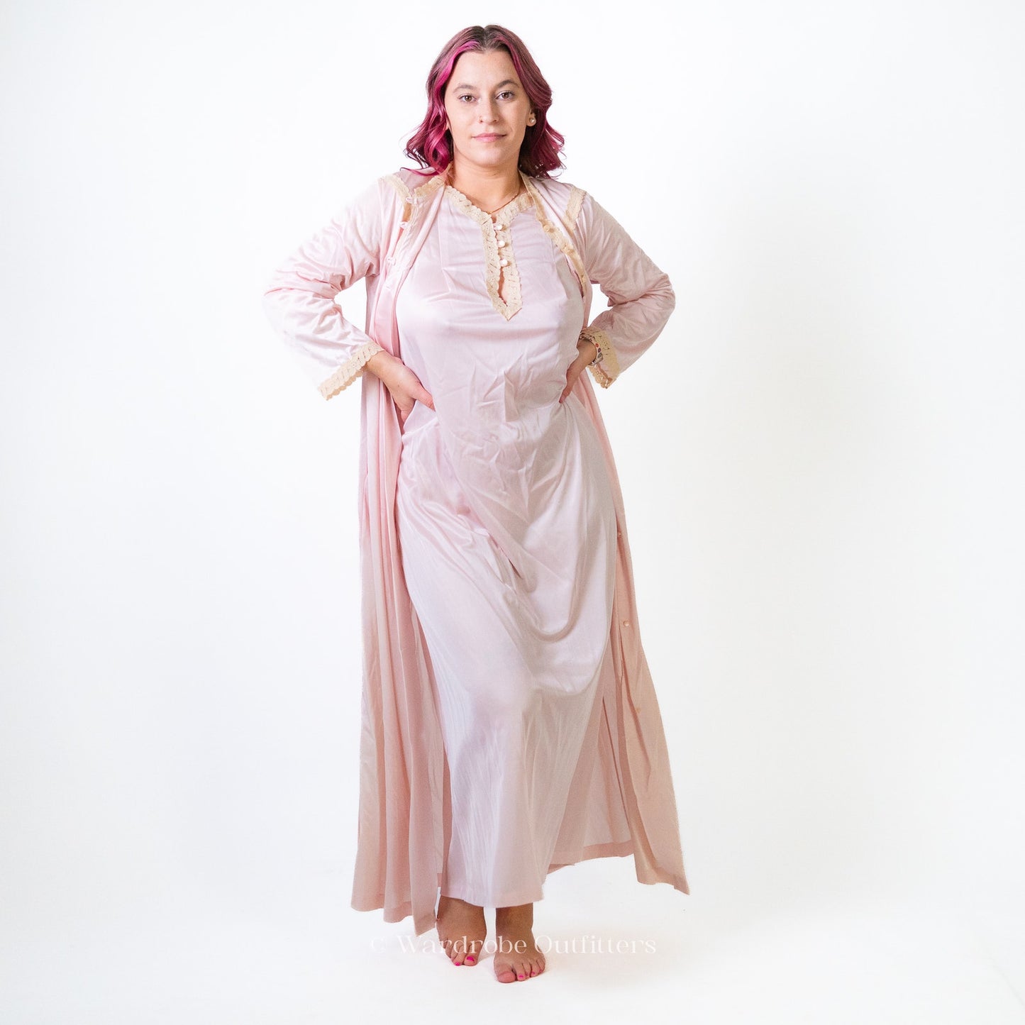 Vintage 60's Dixie Belle Nightgown and Robe