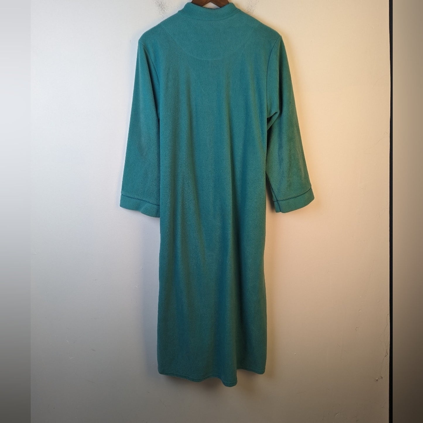 Smocked Long Zip Robe - Medium
