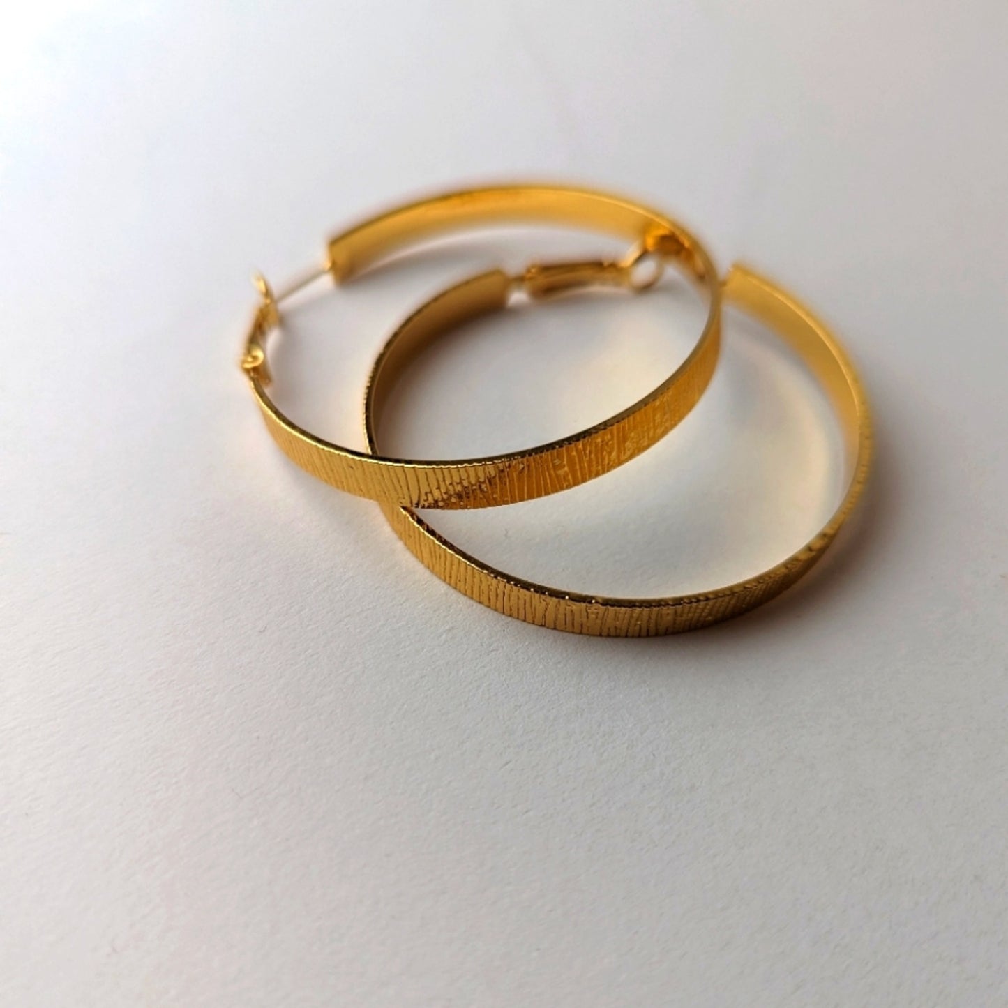 Gold Hoop Earrings
