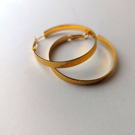 Gold Hoop Earrings