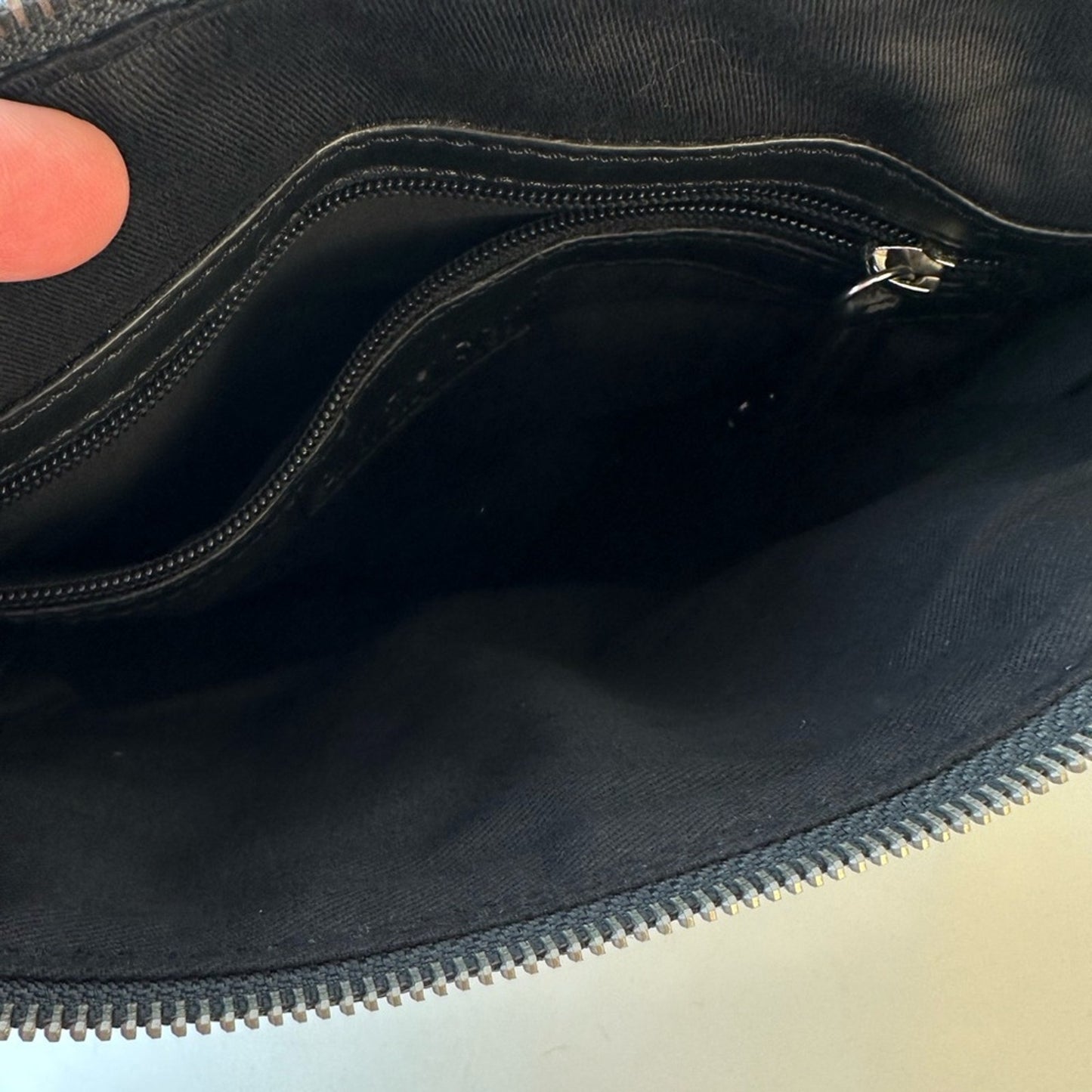 Pal Zileri Canvas Crossbody Bag