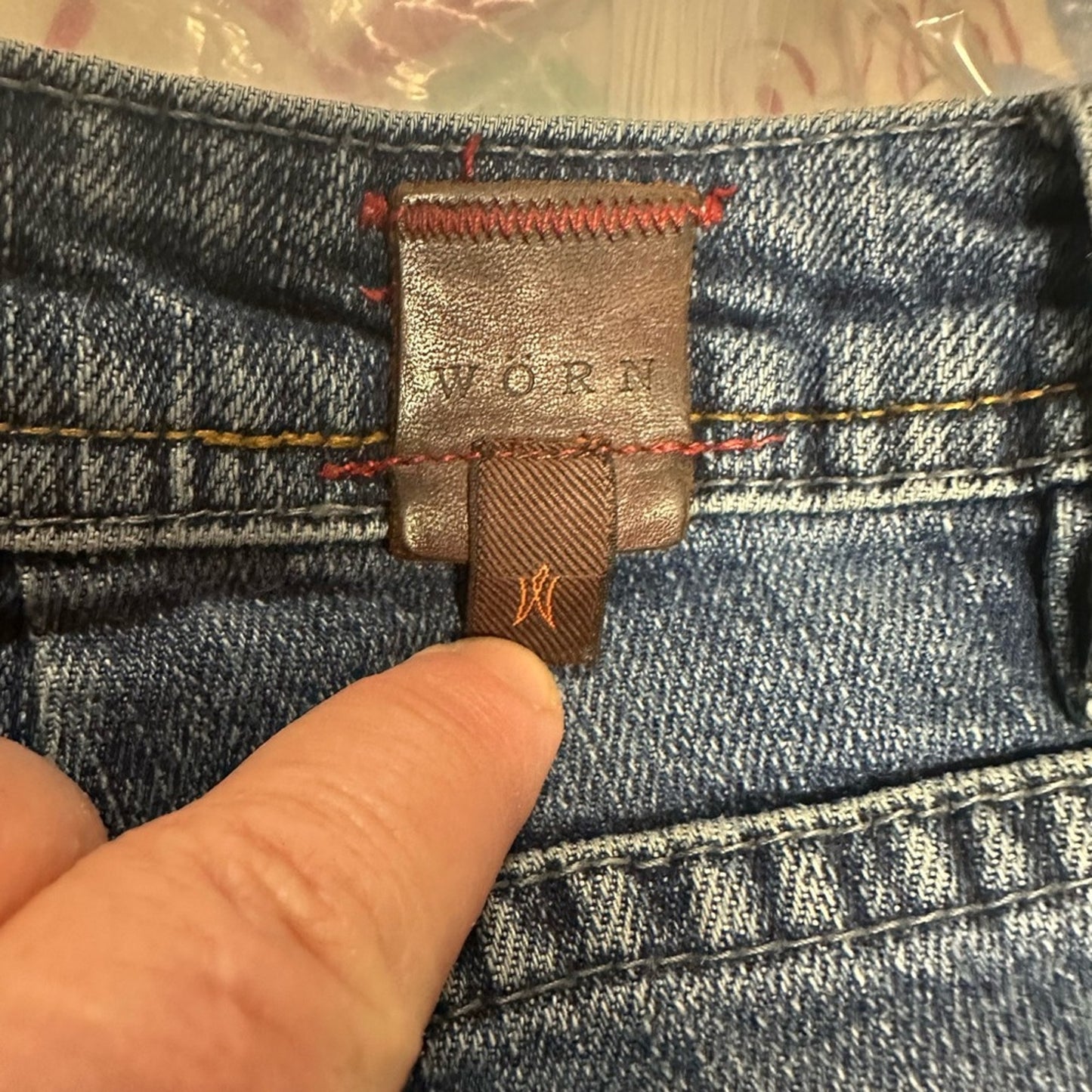 WORN Casual Blue Denim Pants