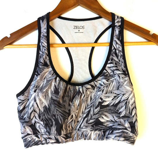 Zelos Palm Leaf Sports Top