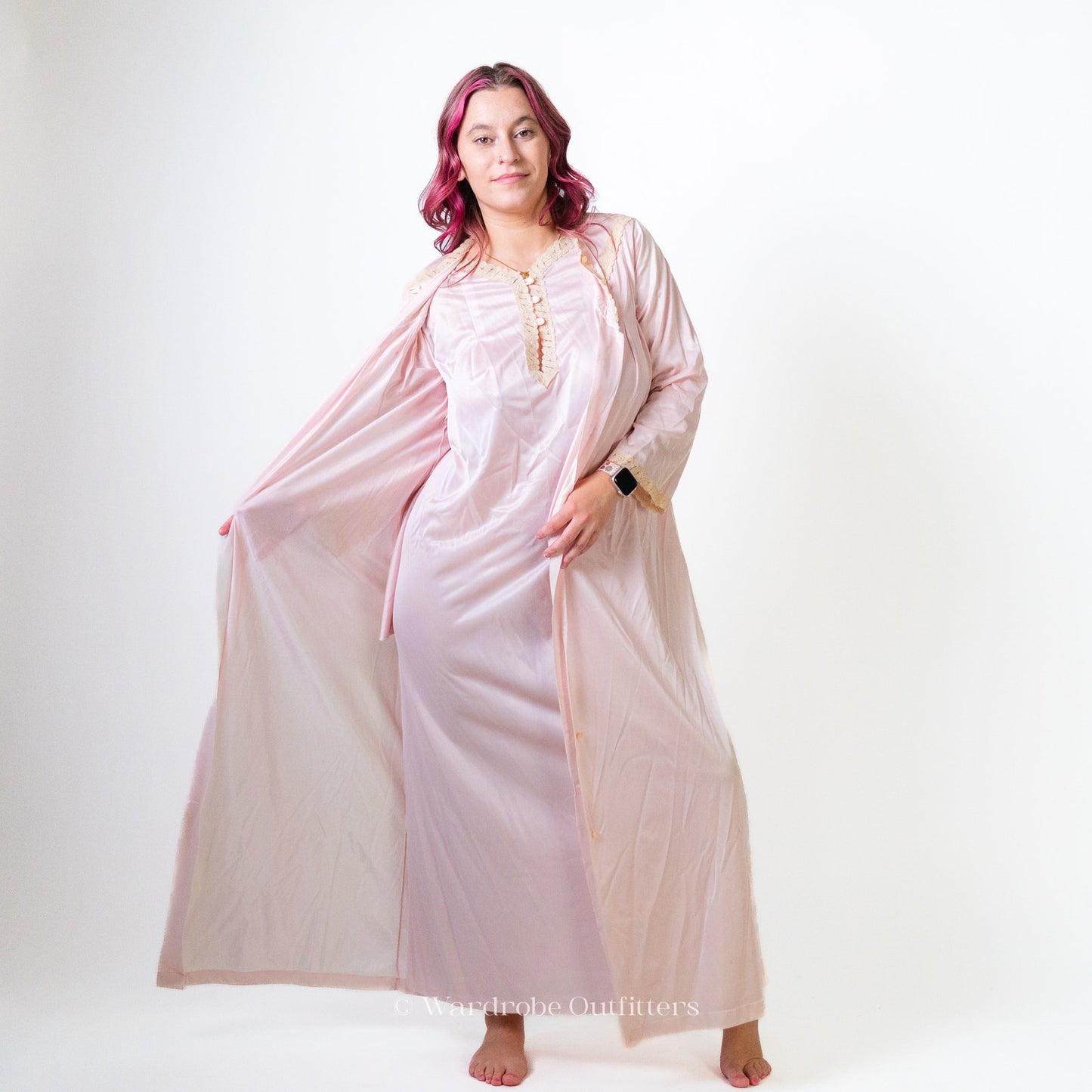 Vintage 60's Dixie Belle Nightgown and Robe