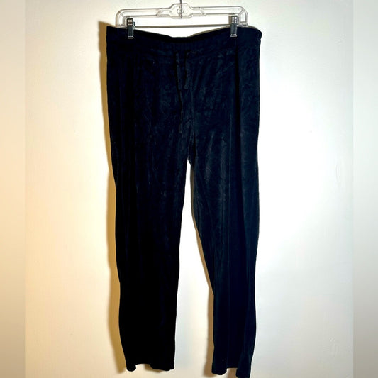 Black Velvet Pants