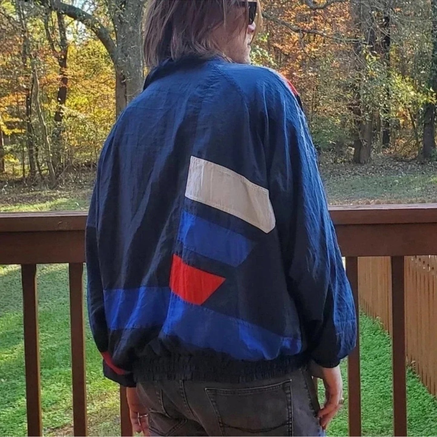 Vintage 80’s Color Block Track Jacket
